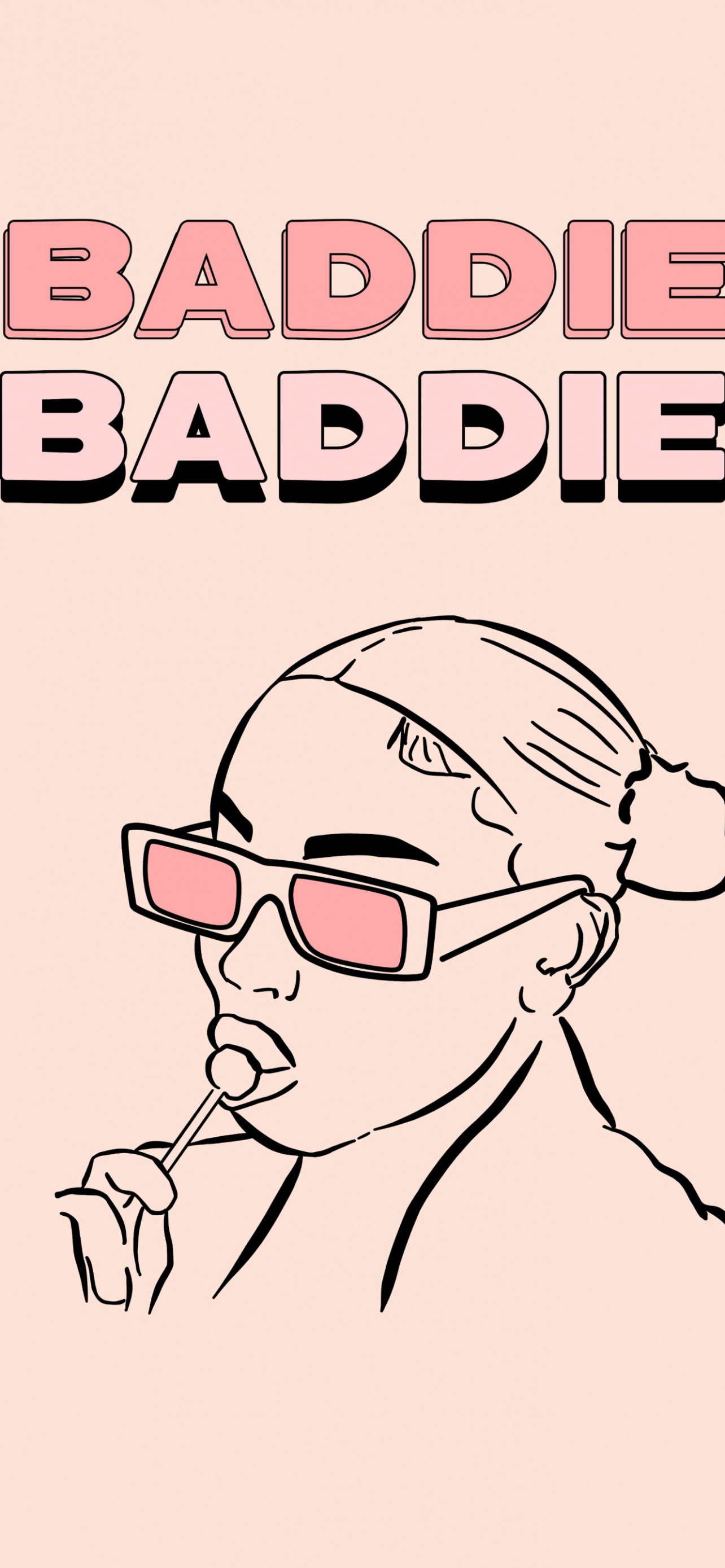 Baddie Wallpaper 4K, Girly background