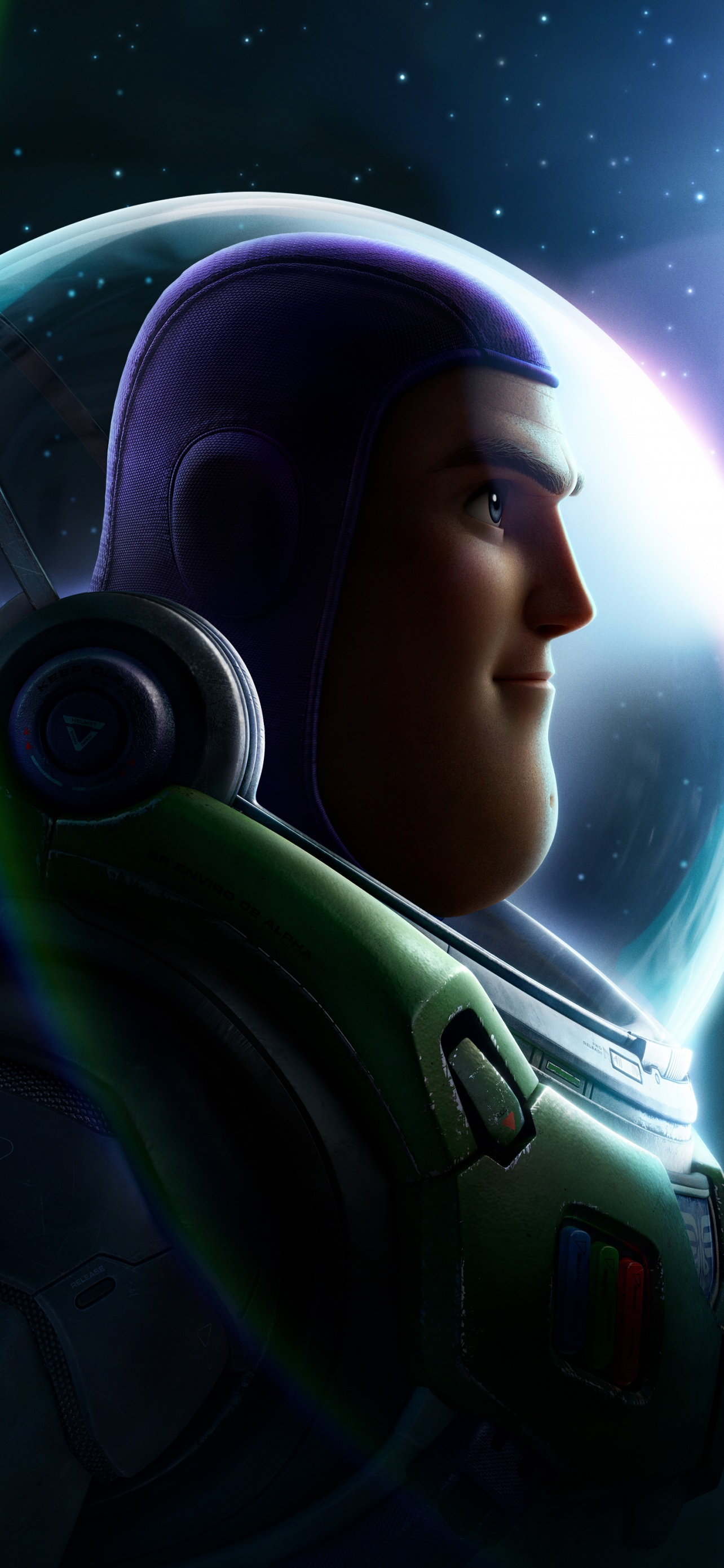 Buzz Lightyear in Lightyear Movie Wallpaper 4K