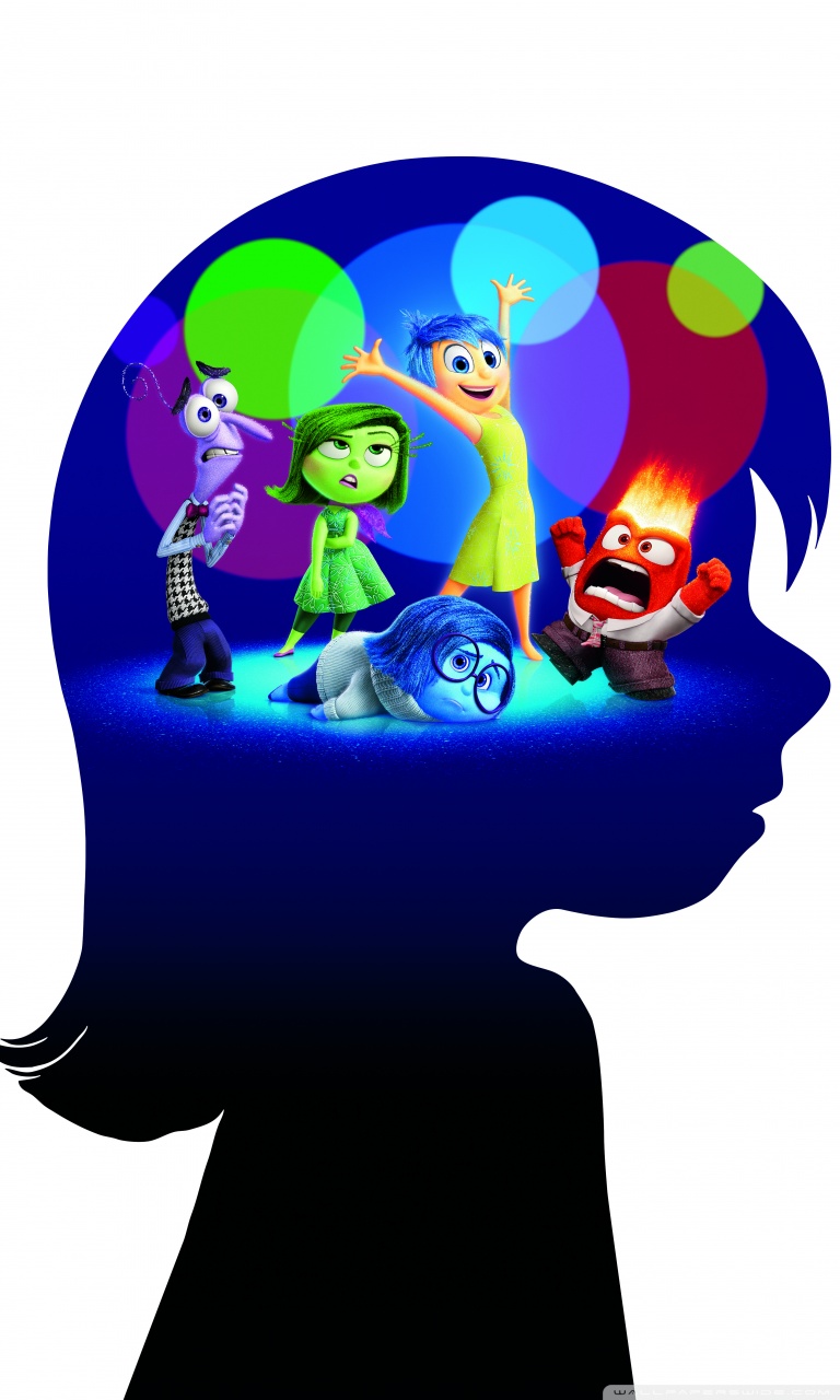 Inside Out, Pixar Ultra HD Desktop Background Wallpaper for 4K UHD TV, Widescreen & UltraWide Desktop & Laptop, Tablet