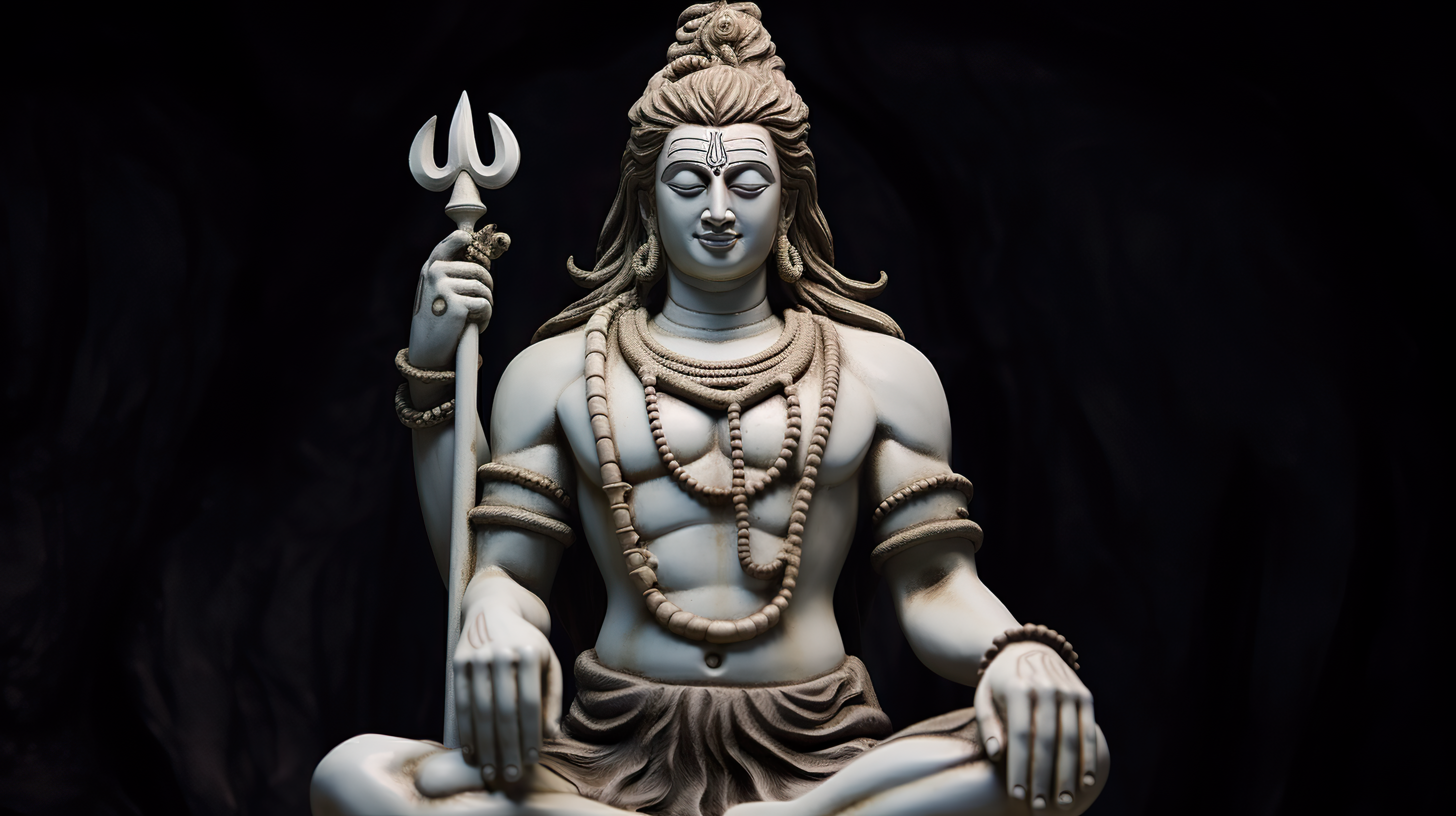 Supreme God Statue Wallpaper
