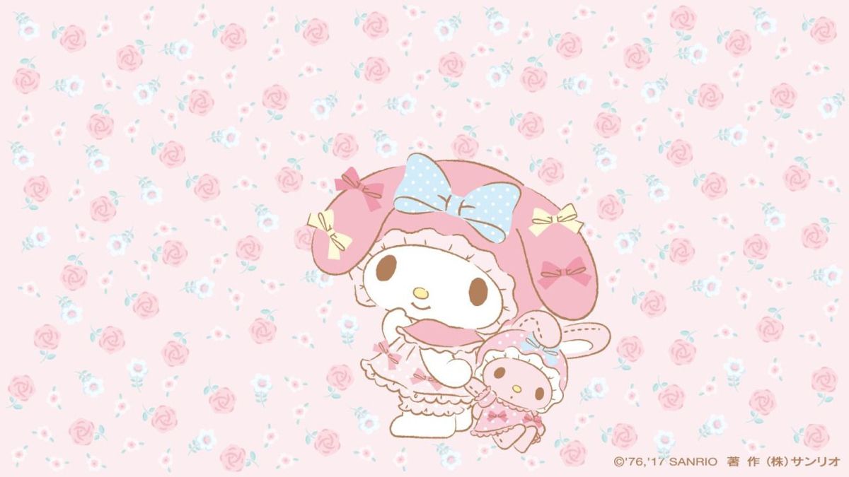 Desktop wallpaper ☁️. My melody wallpaper, Sanrio wallpaper, Hello kitty wallpaper hd