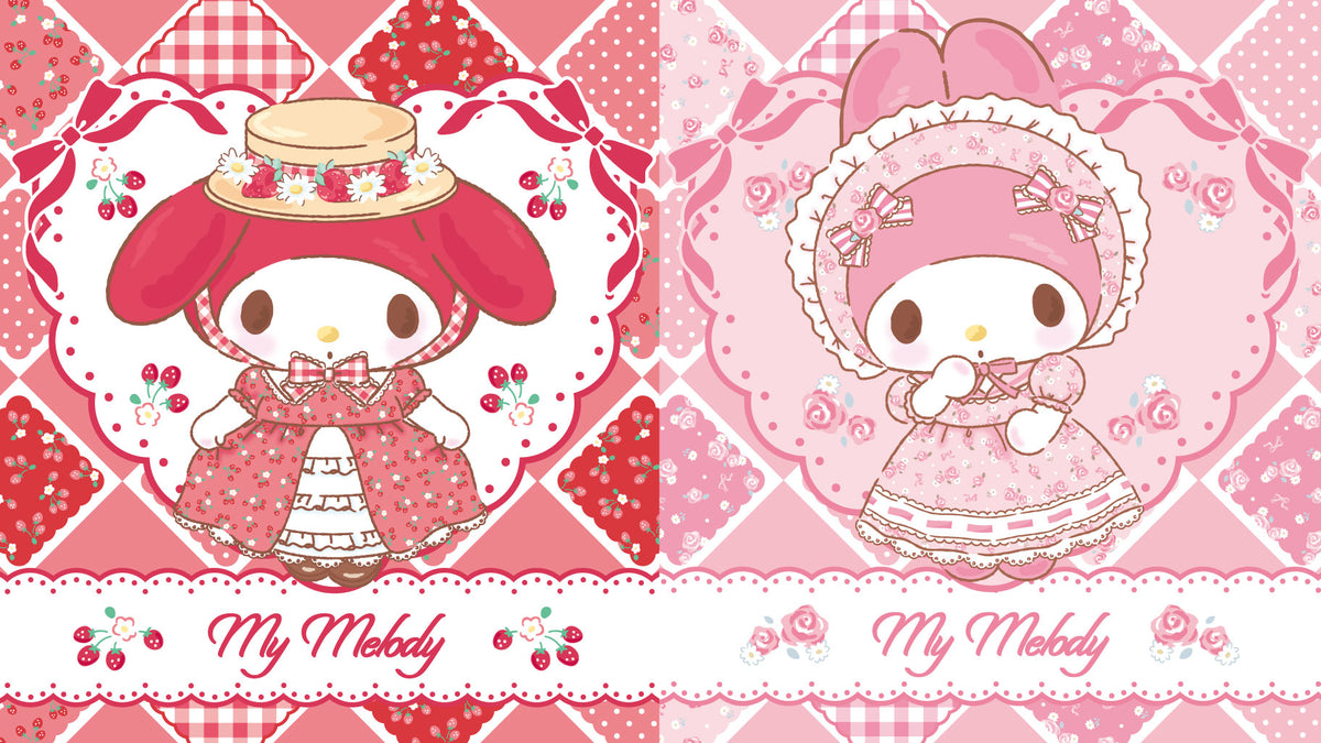 My Melody (Pink) Small Towel Birthday My Melody & San