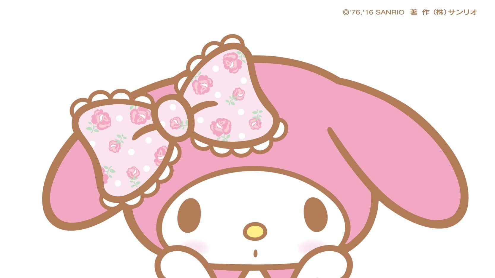 Download Brighten up your desktop with this colorful My Melody picture! Wallpaper