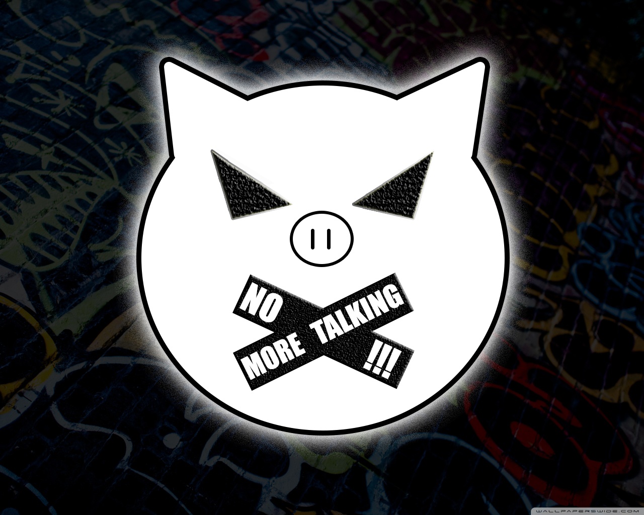 Talkless Pig Ultra HD Desktop Background Wallpaper for