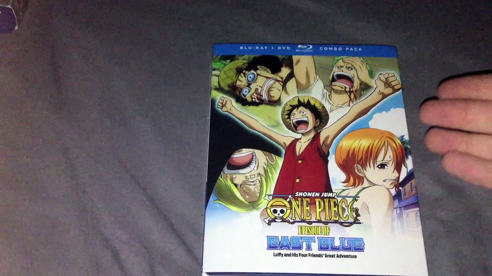 One Piece: Episode Of East Blue Blu Ray DVD Unboxing