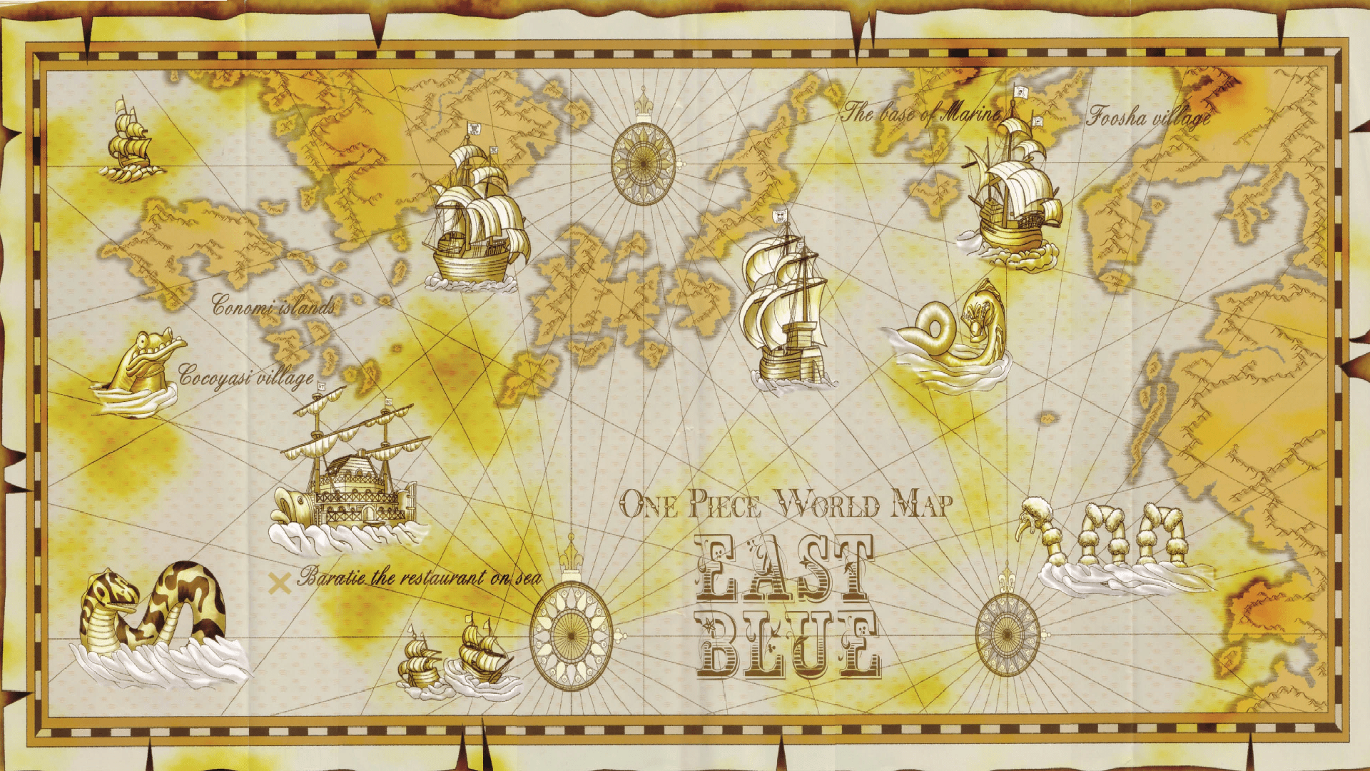 The Four Seas of One Piece Explained