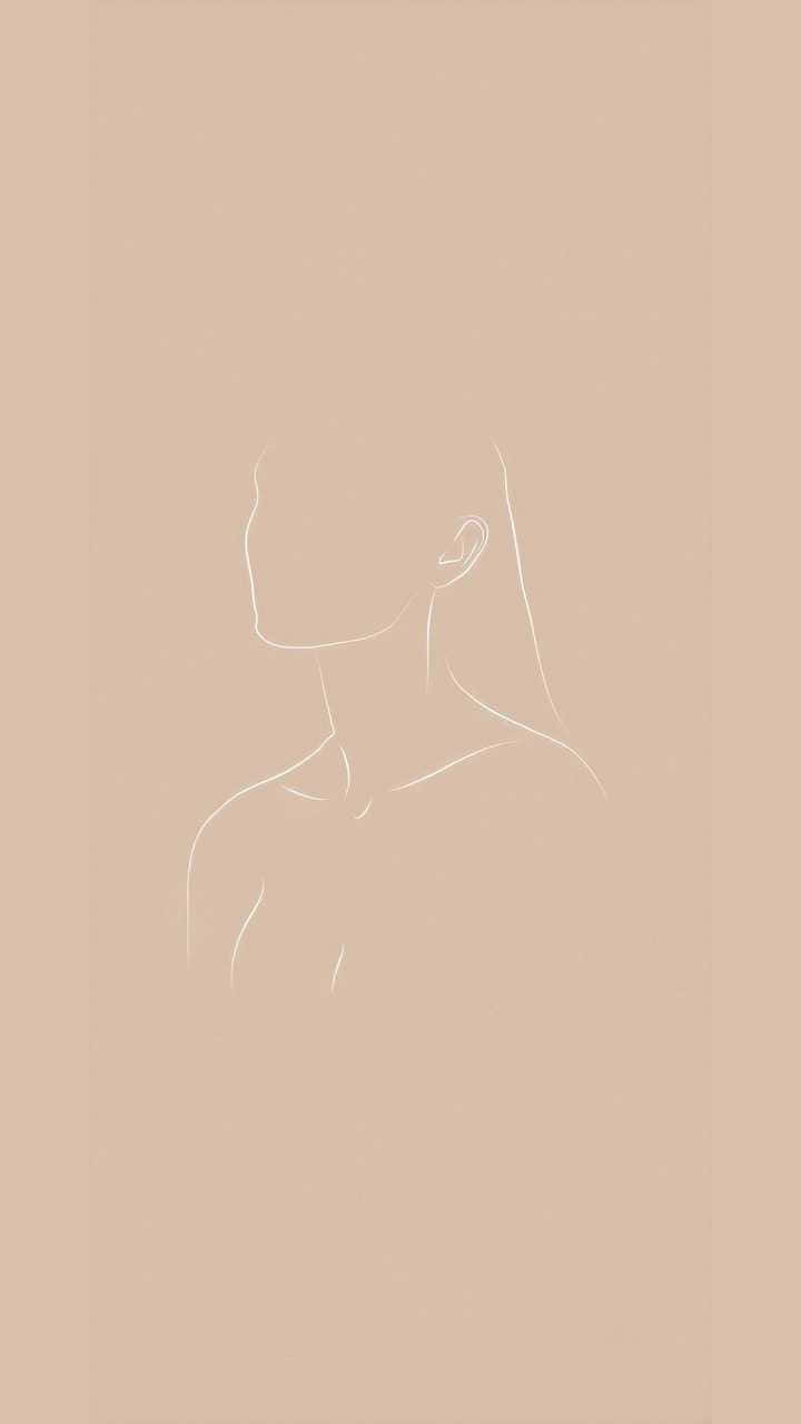 Download A Drawing Of A Woman's Head And Neck