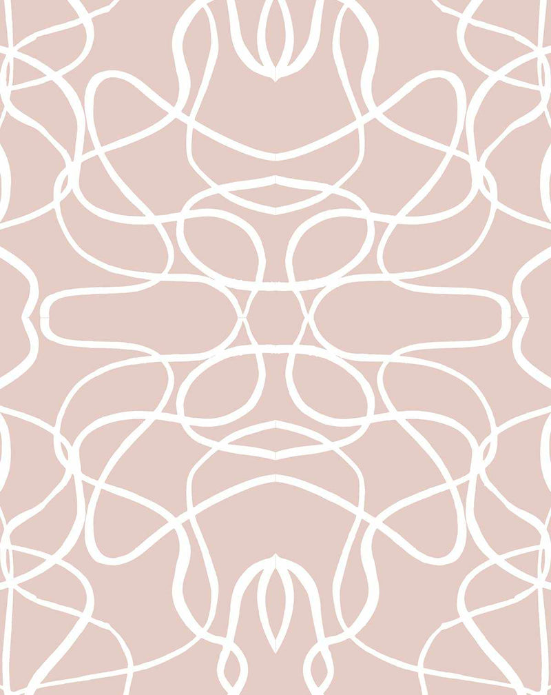 SHOP Lined Up Abstract Nude Mural Removable Fabric Wallpaper Online