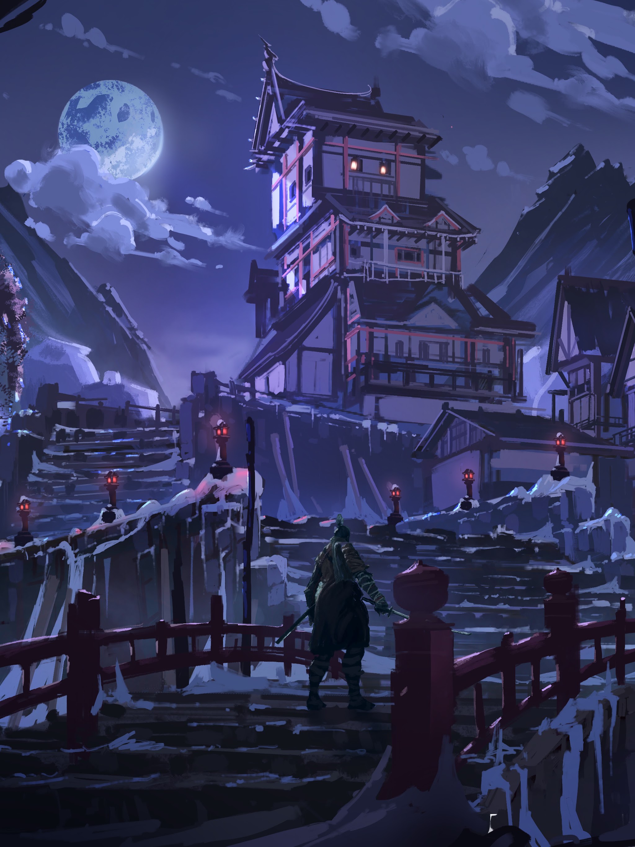 Sekiro: Shadows Die Twice Art 8K Wallpaper