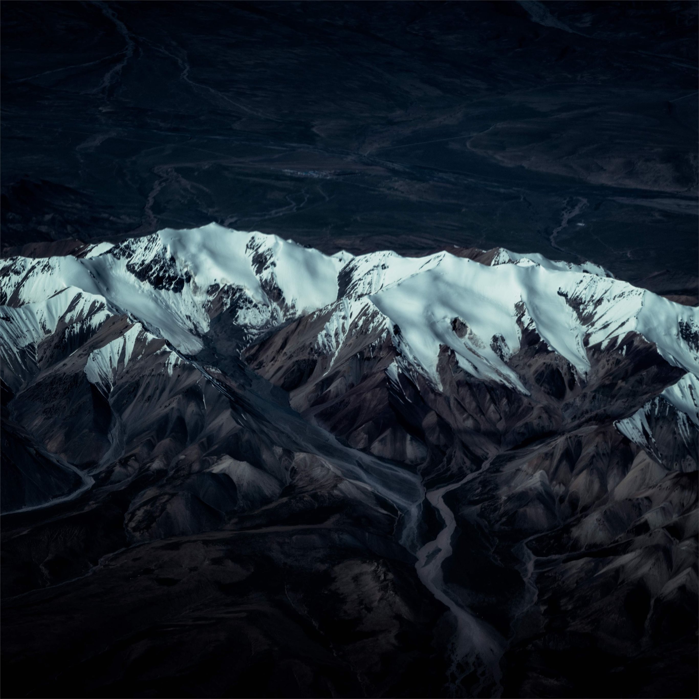 glacier mountain 8k iPad Wallpaper Free Download