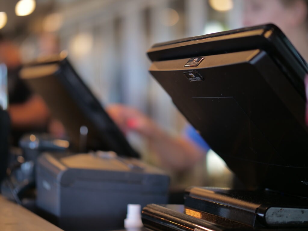 Products point of sale, mobile POS, app, kiosk, paper rolls