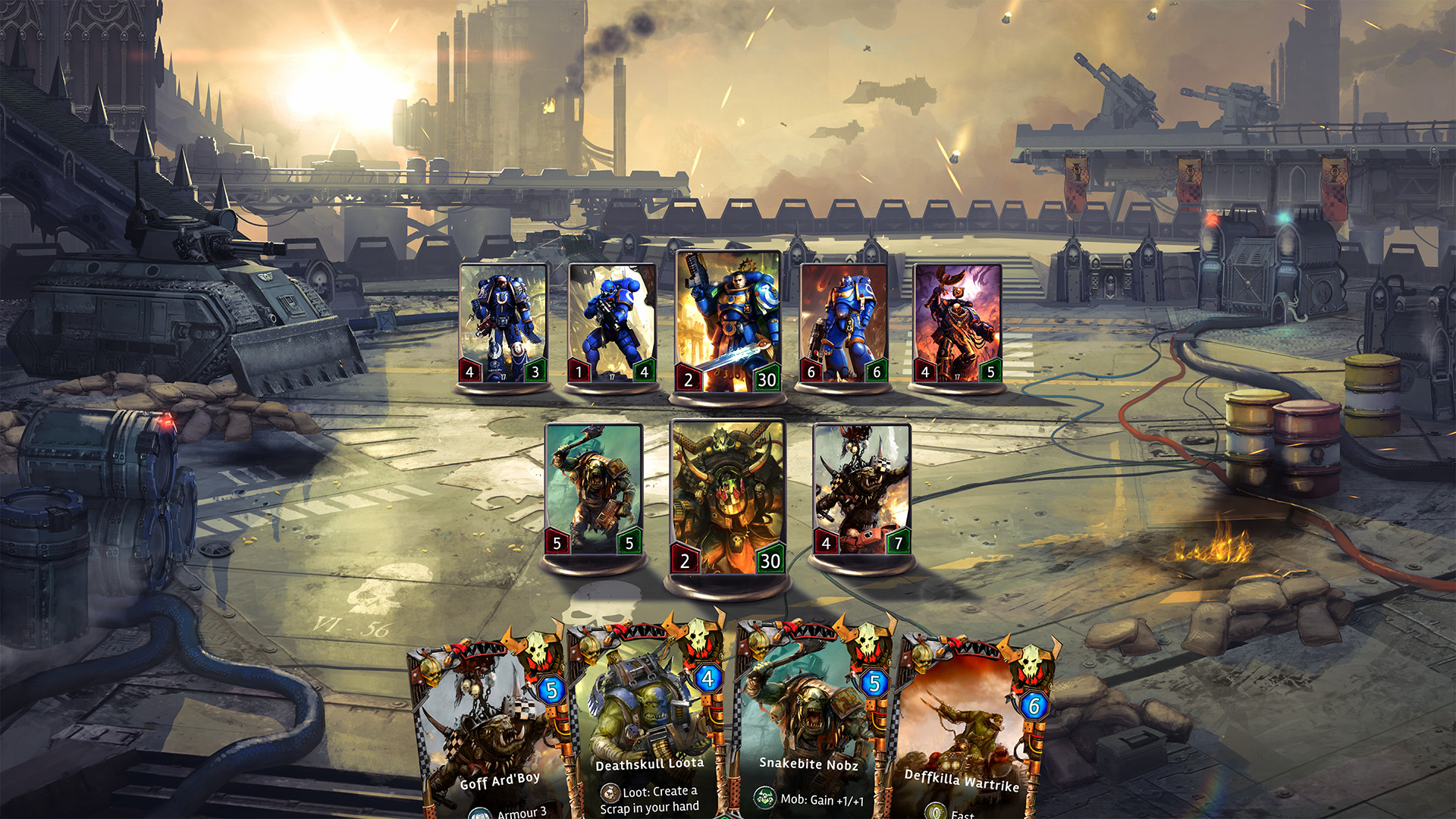 Card battler Warhammer 40,000: Warpforge coming to PC and mobile