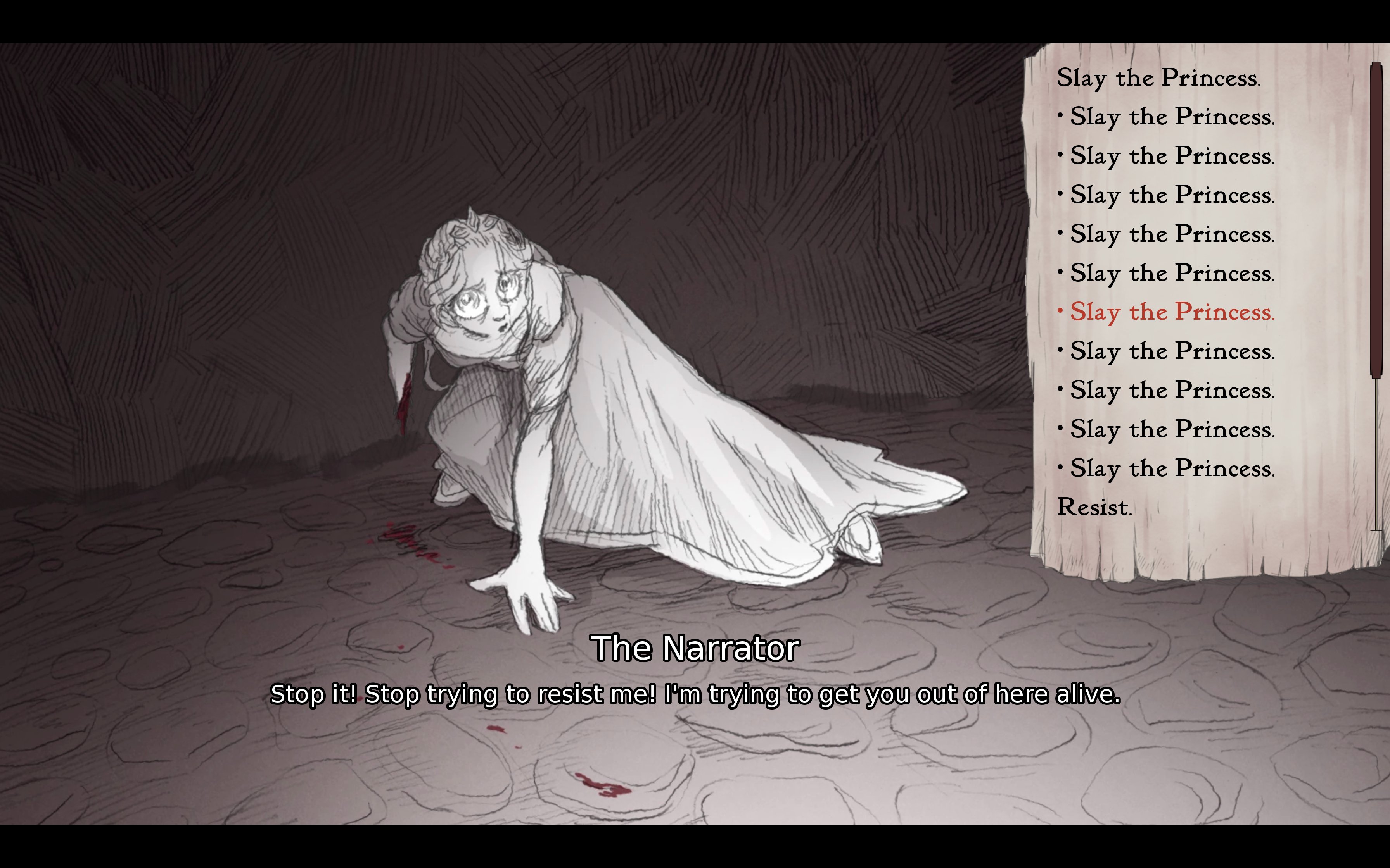 Horror Games Community Have you seen the reveal for Slay the Princess? (You totally should, it's in the first reply). If you'd like to try out the game with