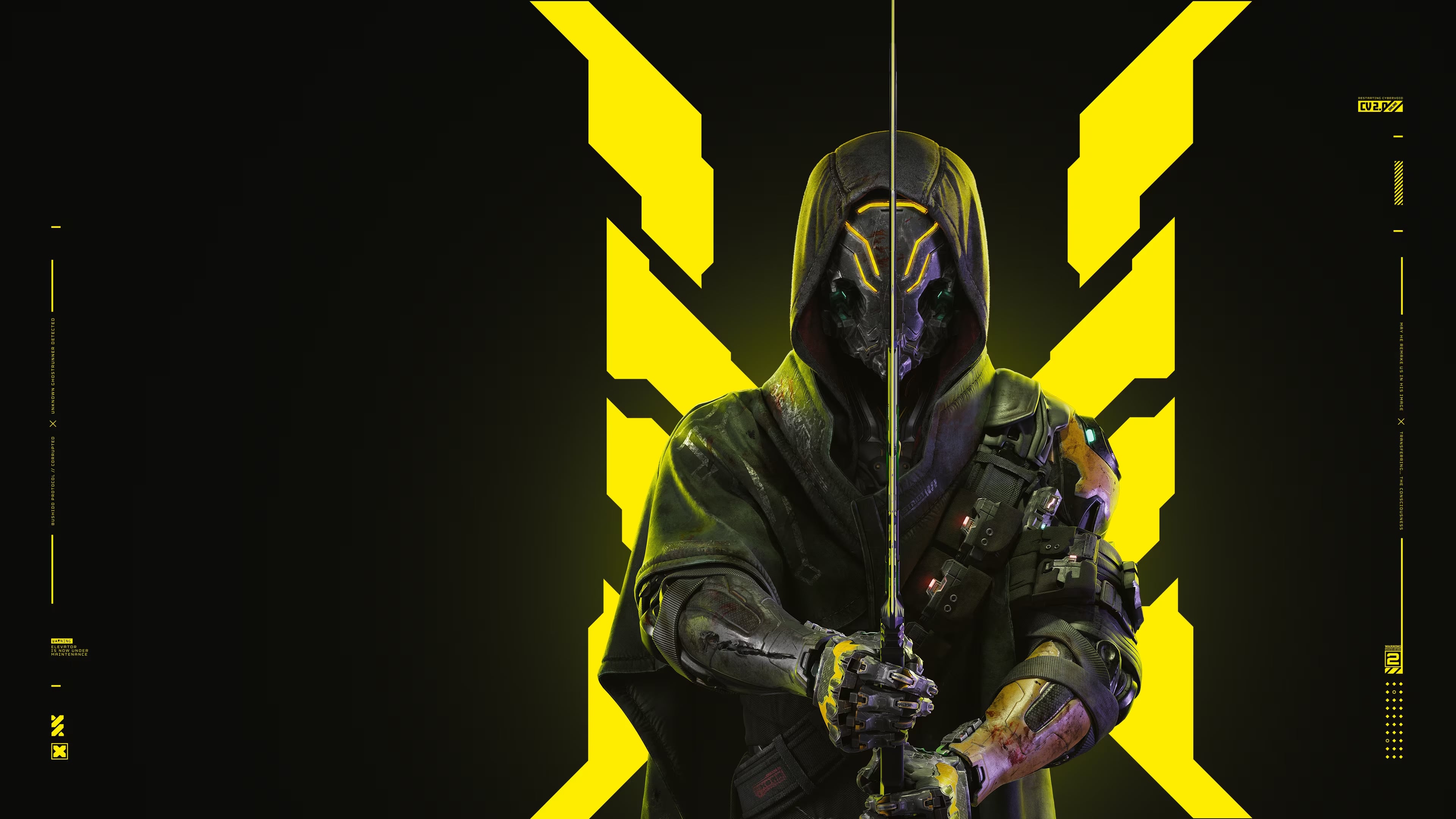 Ghostrunner 2's keyart (official)