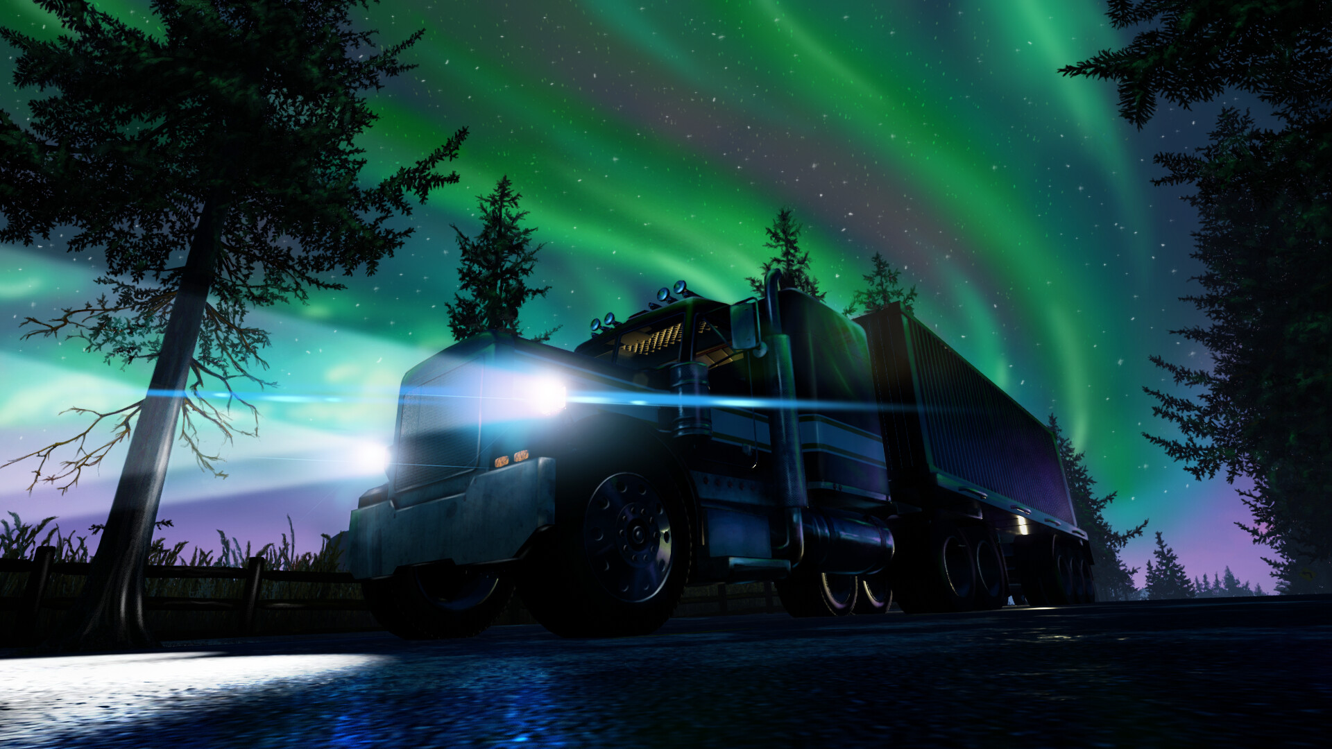 Alaskan Road Truckers Art