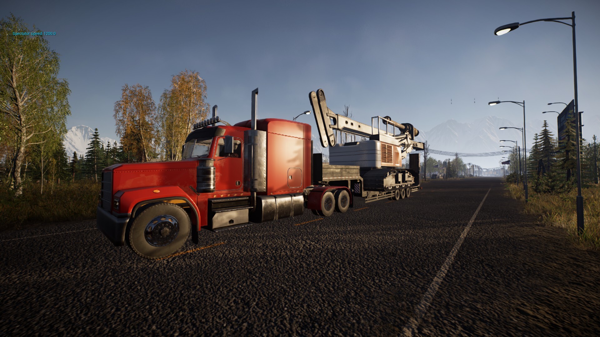 Alaskan Road Truckers some heavy hauling this #screenshotsaturday #indiedev #alaskanroadtruckers #indiegames