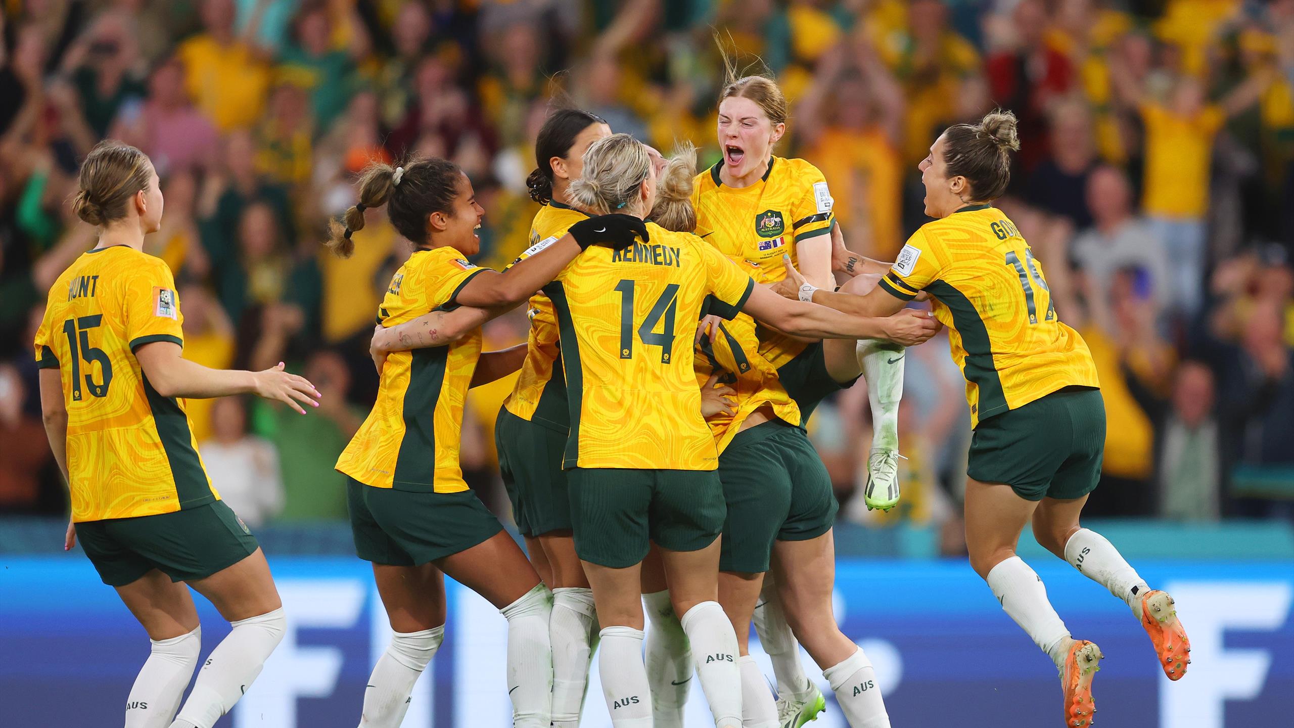 Women's World Cup LIVE Hosts Australia Face France In Quarter Finals