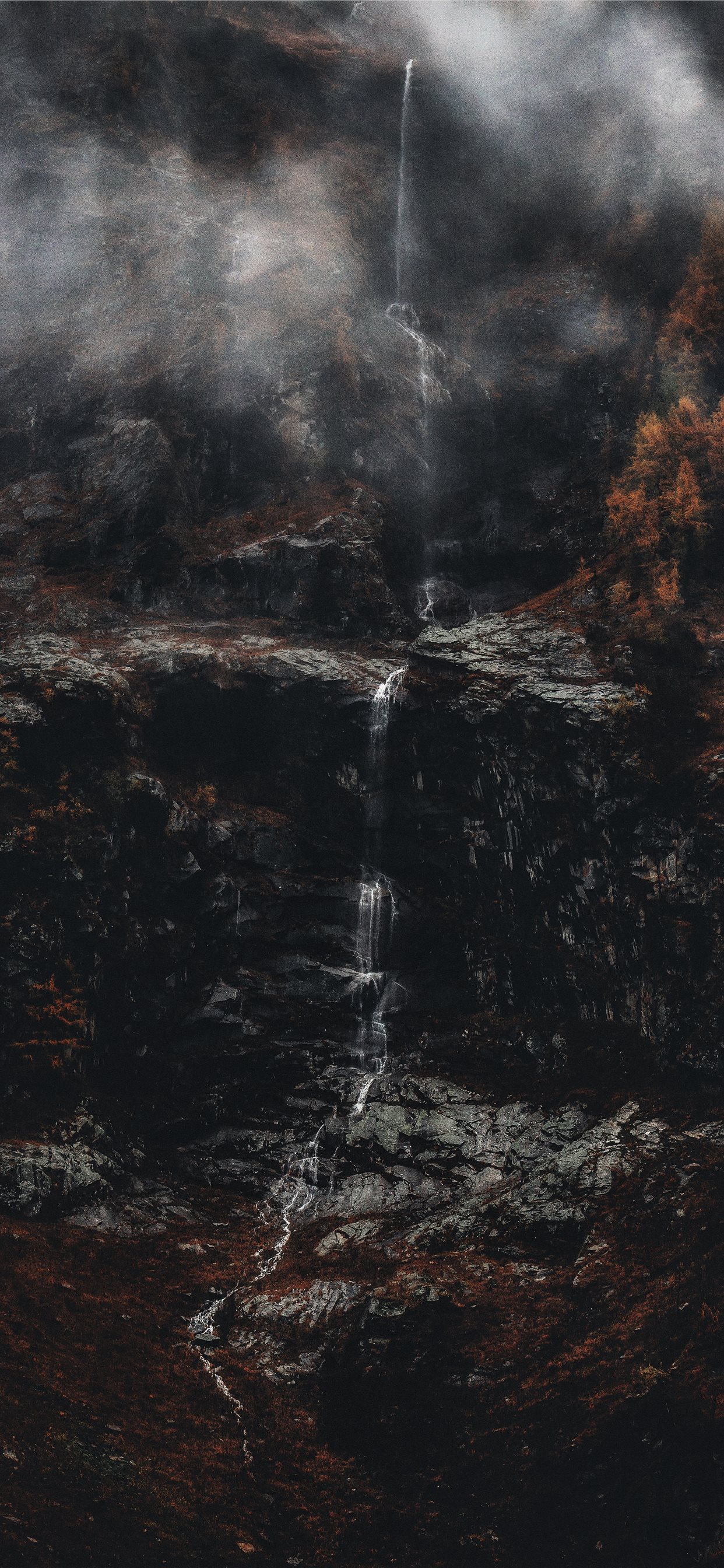 landscape photography of building iPhone X Wallpaper Free Download