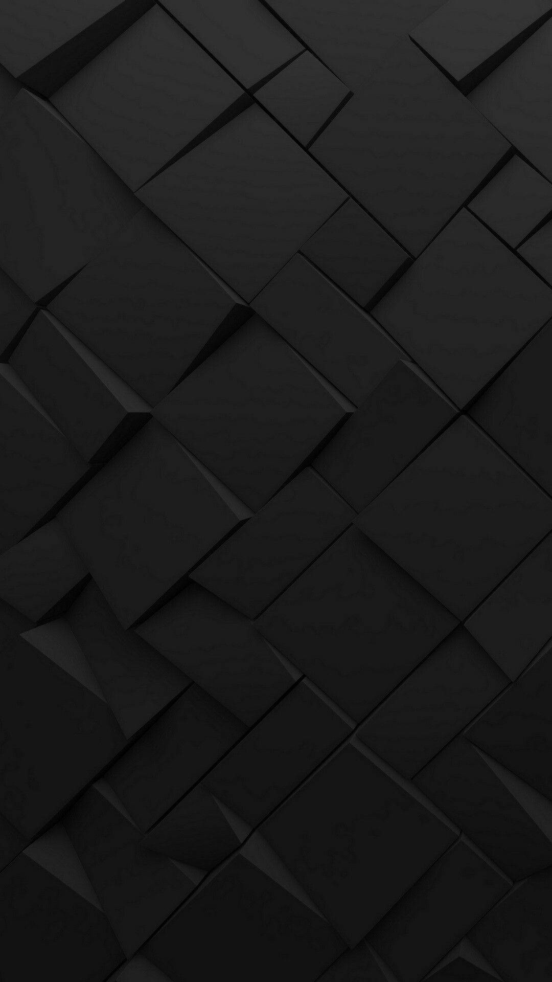 Download Black Theme Mobile Wallpaper