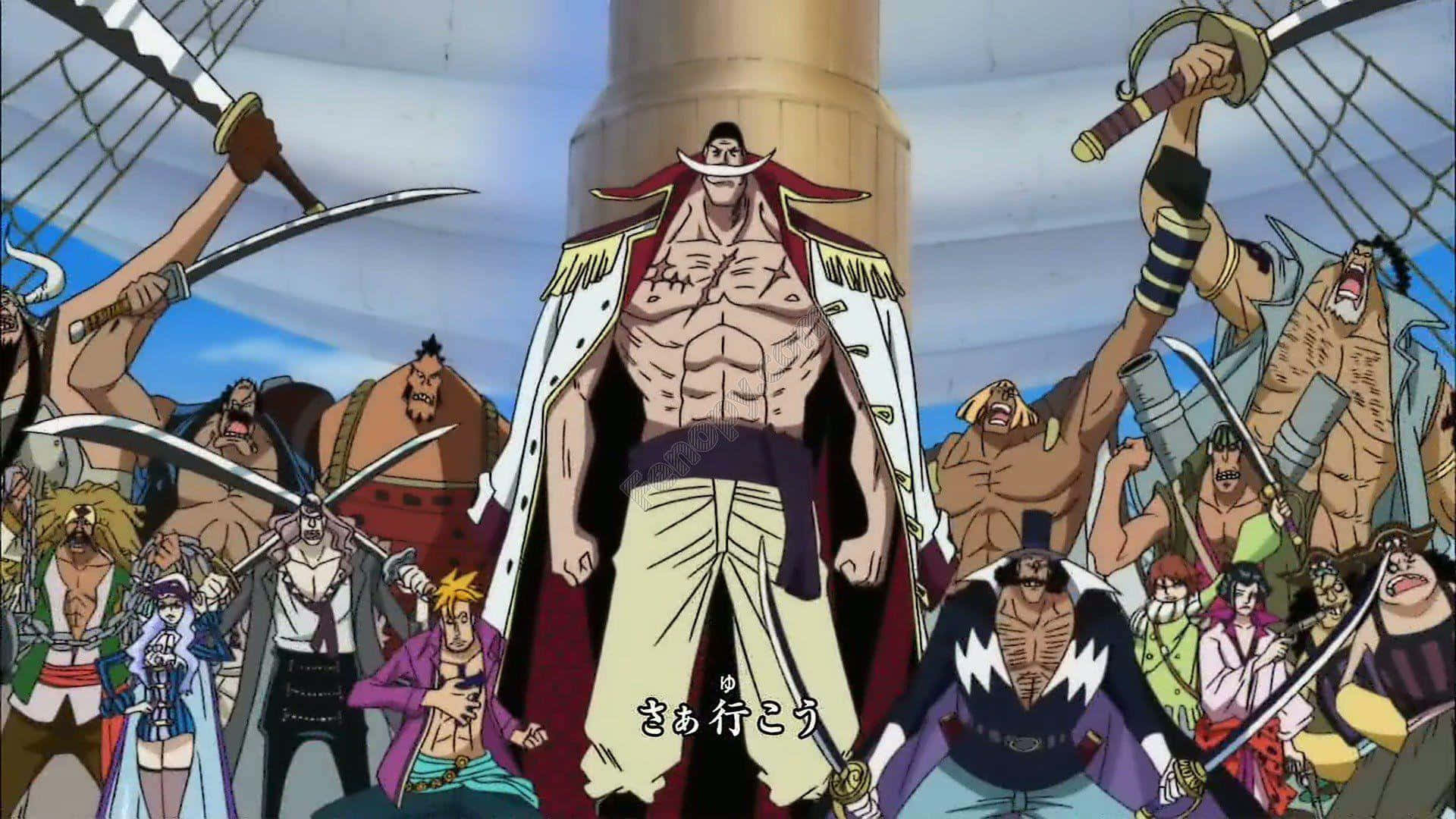 Download Whitebeard the legendary pirate Wallpaper
