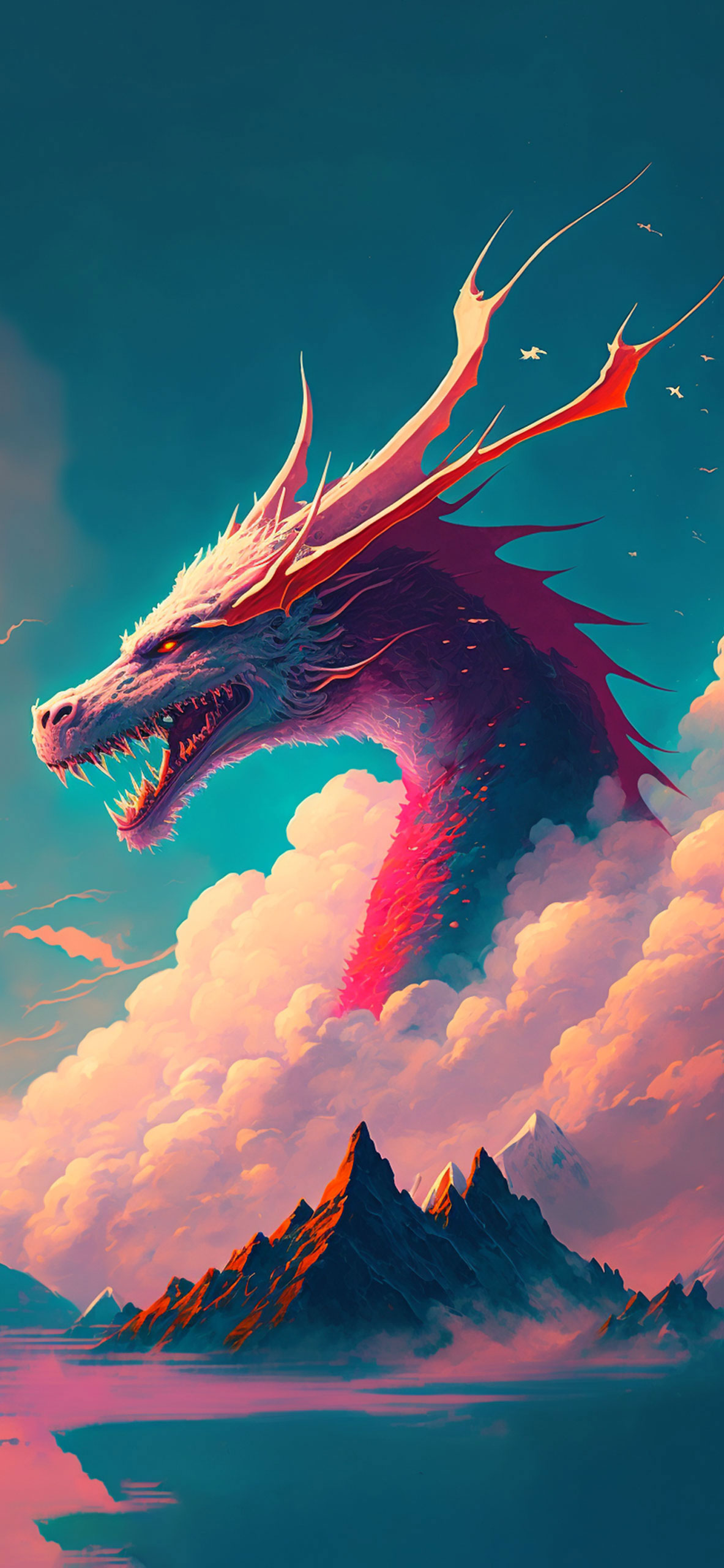 Japanese Dragon Aesthetic Wallpaper Dragon Wallpaper