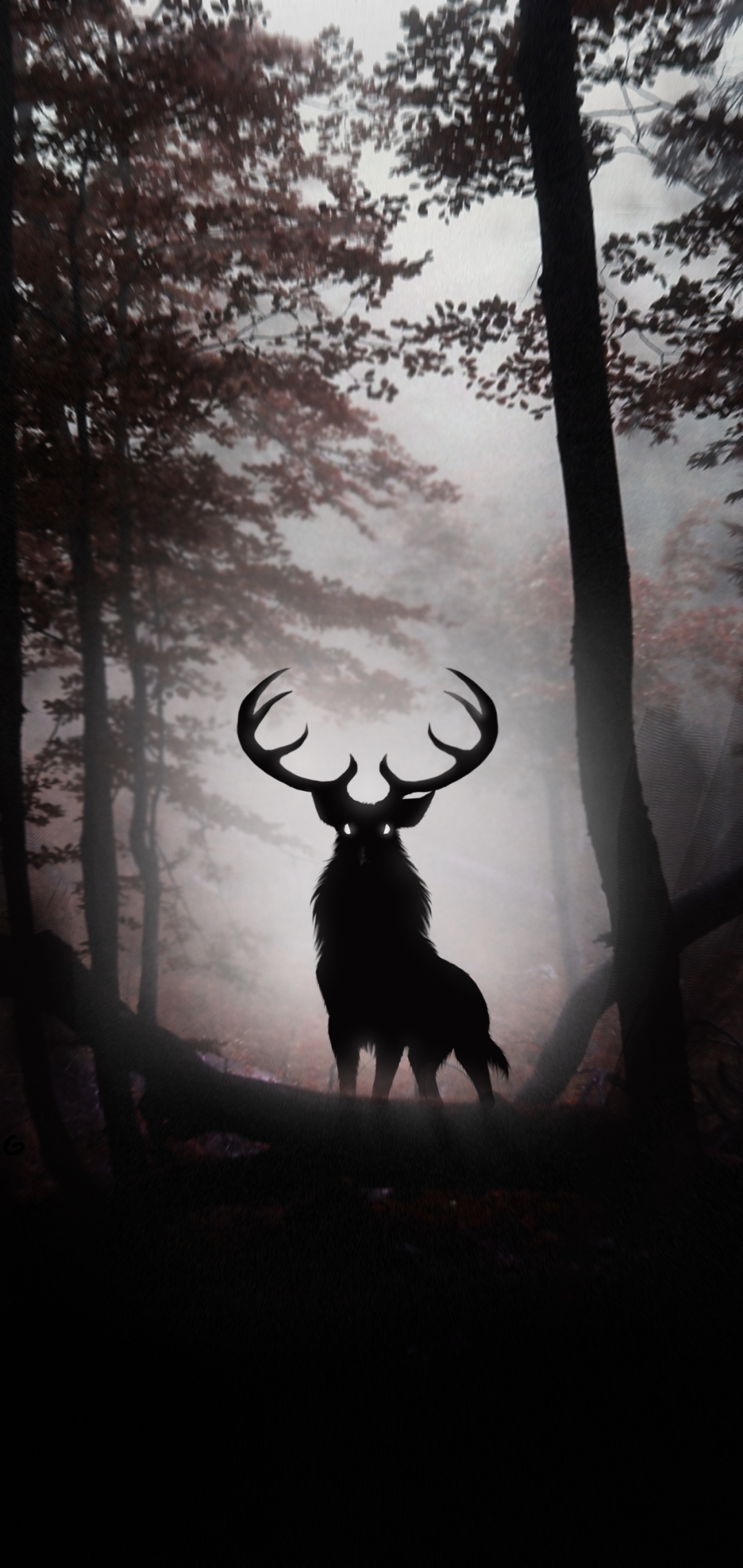 Fantasy Deer Phone Wallpaper