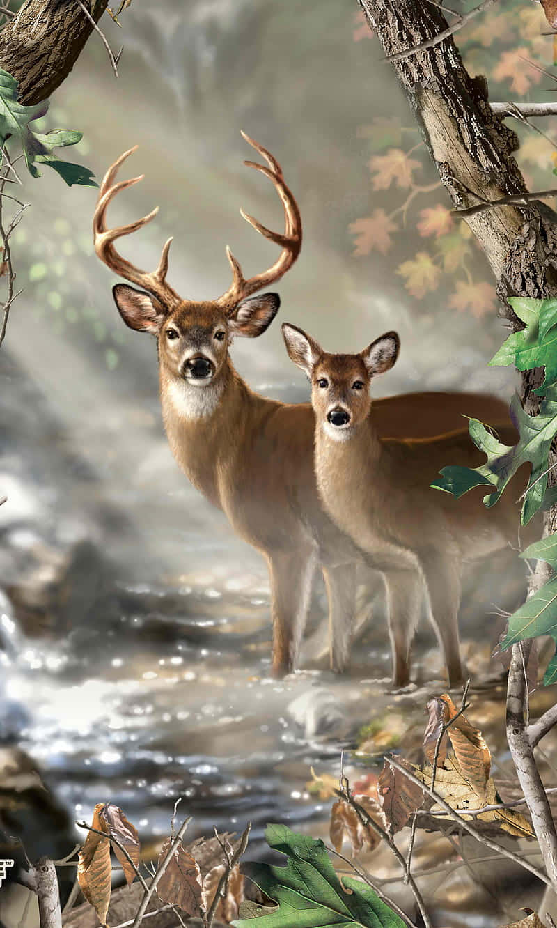 Download Get the ultimate hunting experience with Hunting Phone Wallpaper