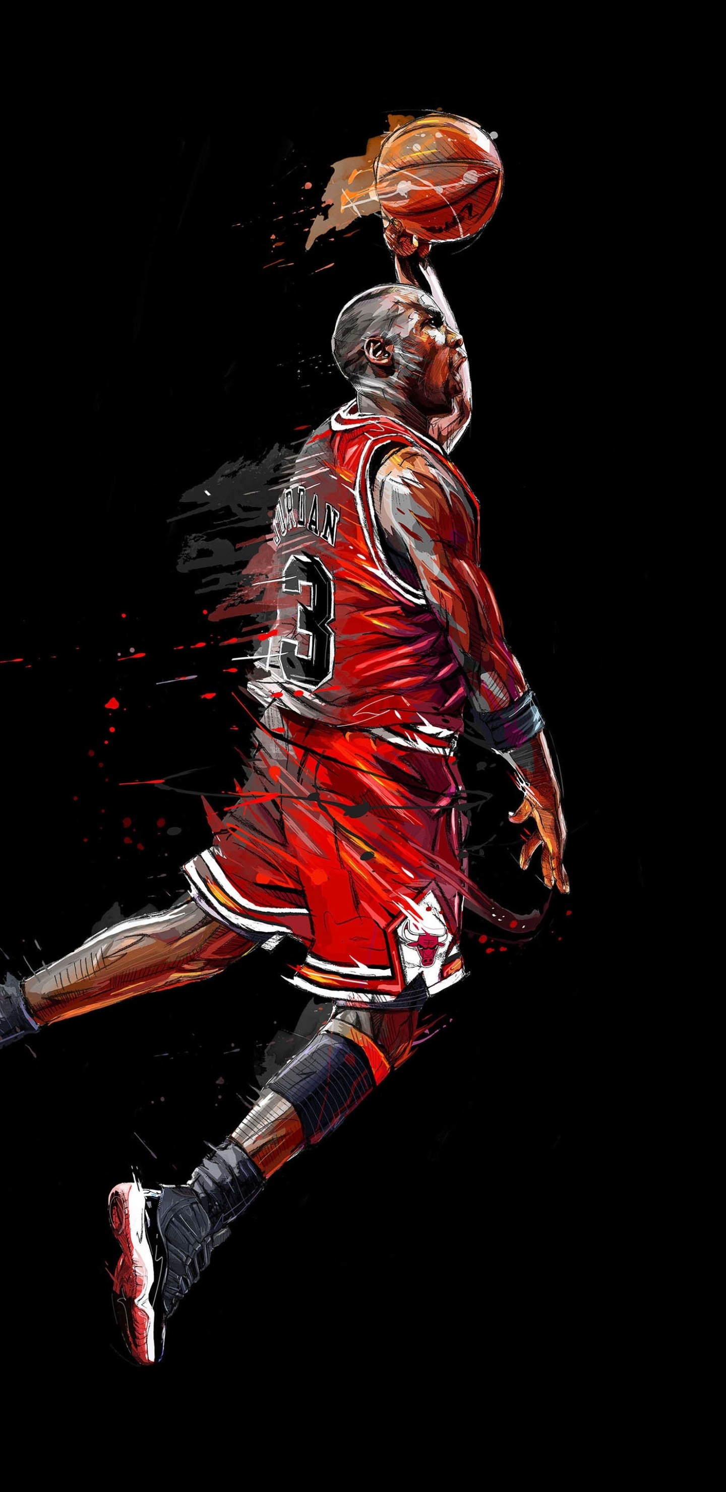 Wallpaper / Sports Michael Jordan, NBA, Chicago Bulls, Basketball, 1440x2960 Phone Wallpaper