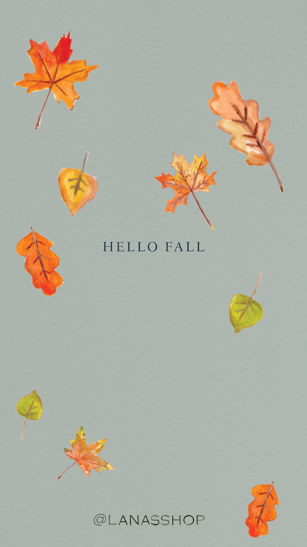FREEBIE: Fall iPhone Wallpaper