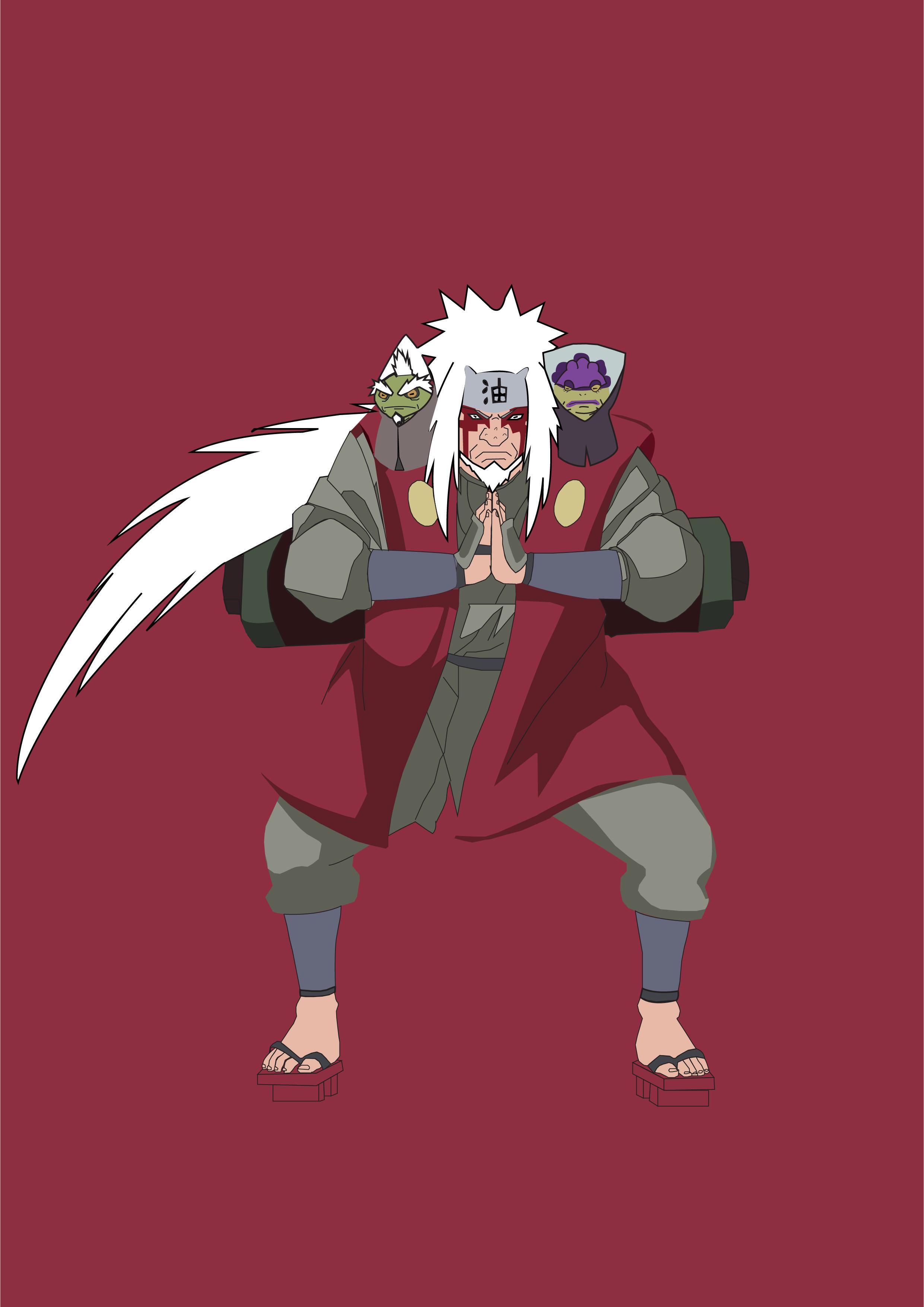 Fan art for Jiraiya Sama ❤️
