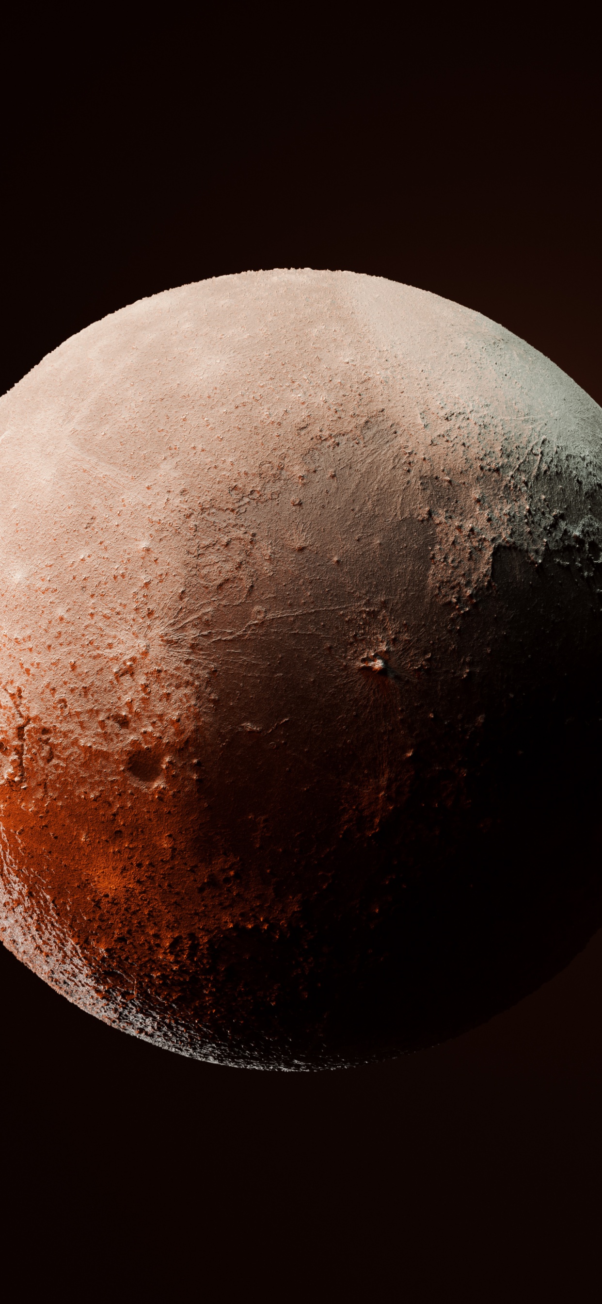 Moon Wallpaper 4K, 3D Render, SpaceX