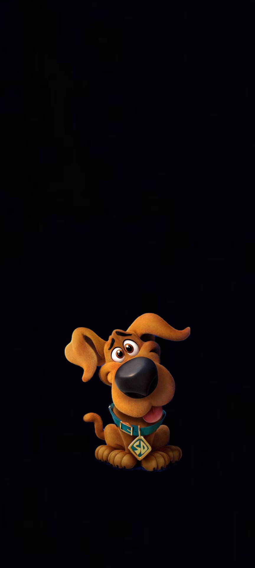 Download AMOLED Android Baby Scooby Doo Wallpaper