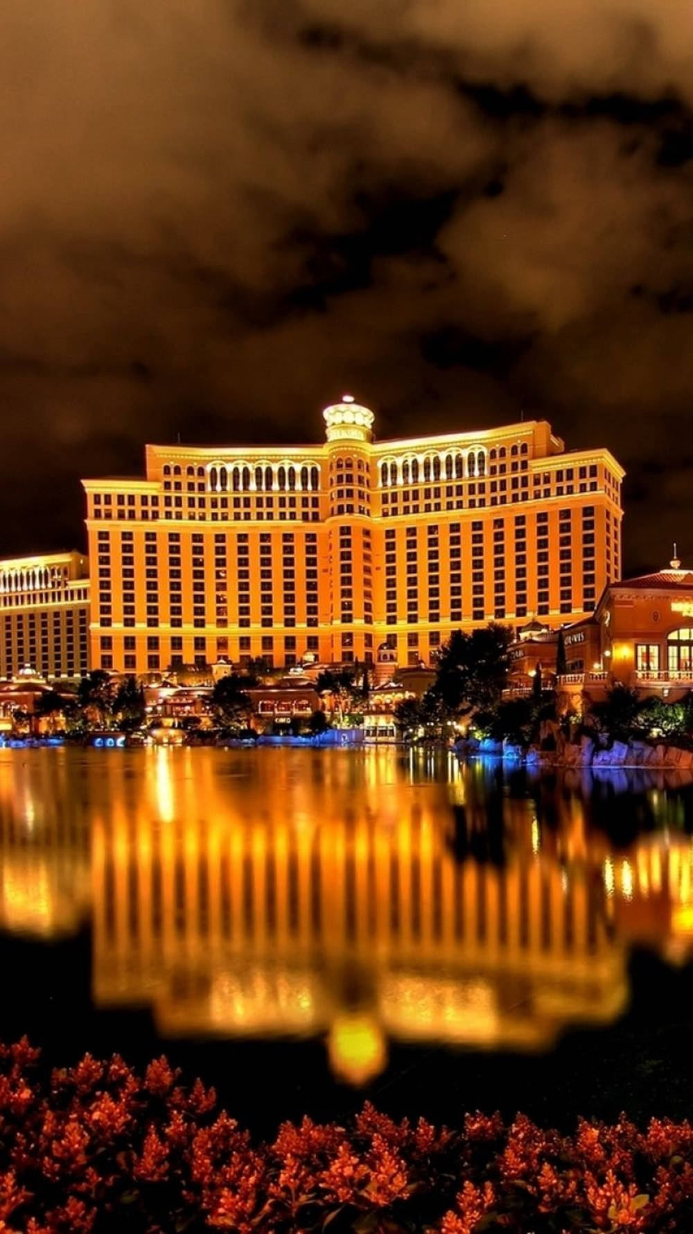 Download Vegas Bellagio Hotel And Casino iPhone Wallpaper