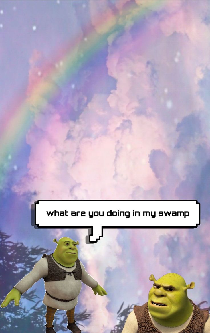 Aesthetic Shrek Wallpaper. Funny iphone wallpaper, Funny phone wallpaper, Funny wallpaper