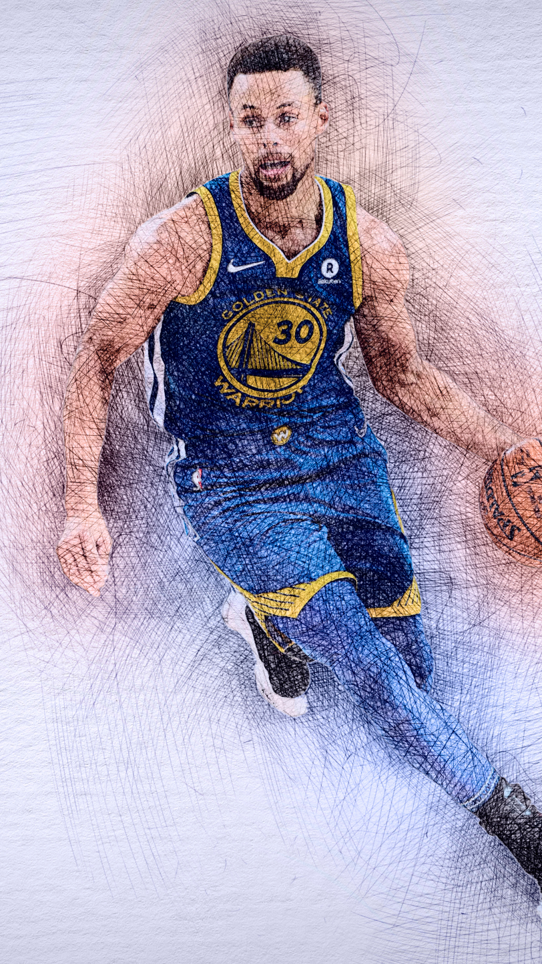 Stephen Curry Phone Wallpaper