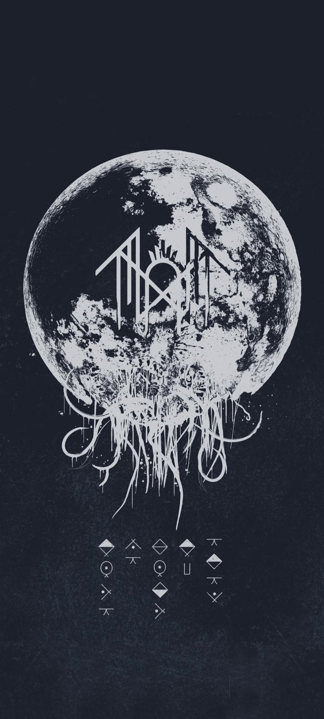 Did a negative effect on a wallpaper