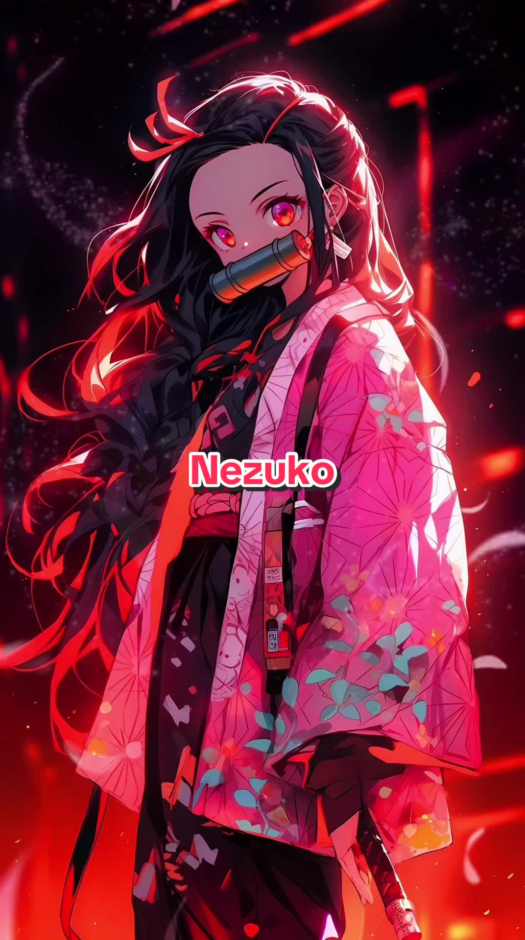 live wallpaper in 4k demon slayer nezuko｜TikTok Search