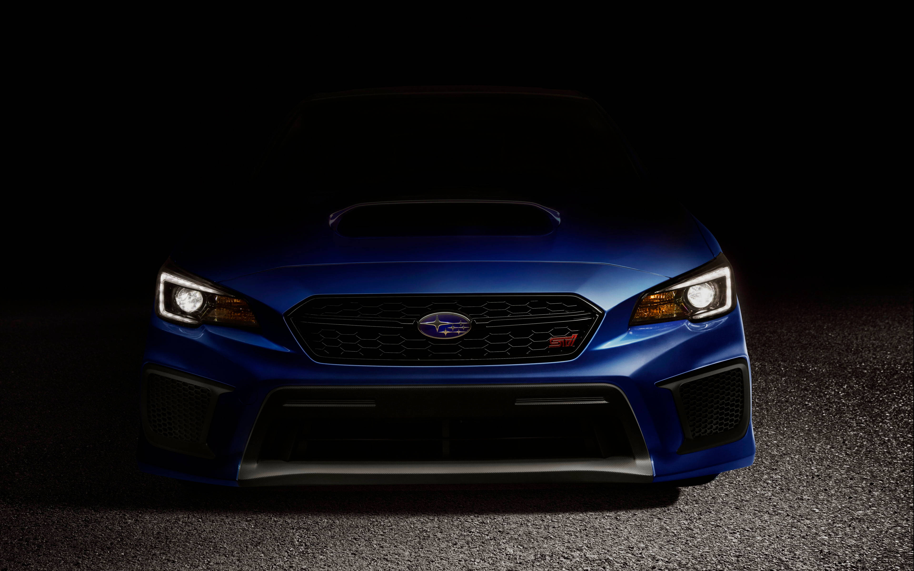 Subaru WRX STI in Motion Wallpaper