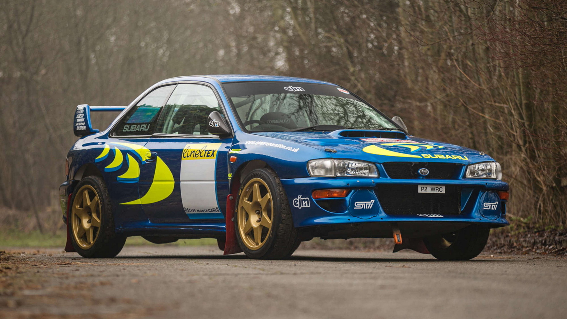 Ex Colin McRae Subaru Impreza S5 WRC Rally Car Could Sell For Up To $000