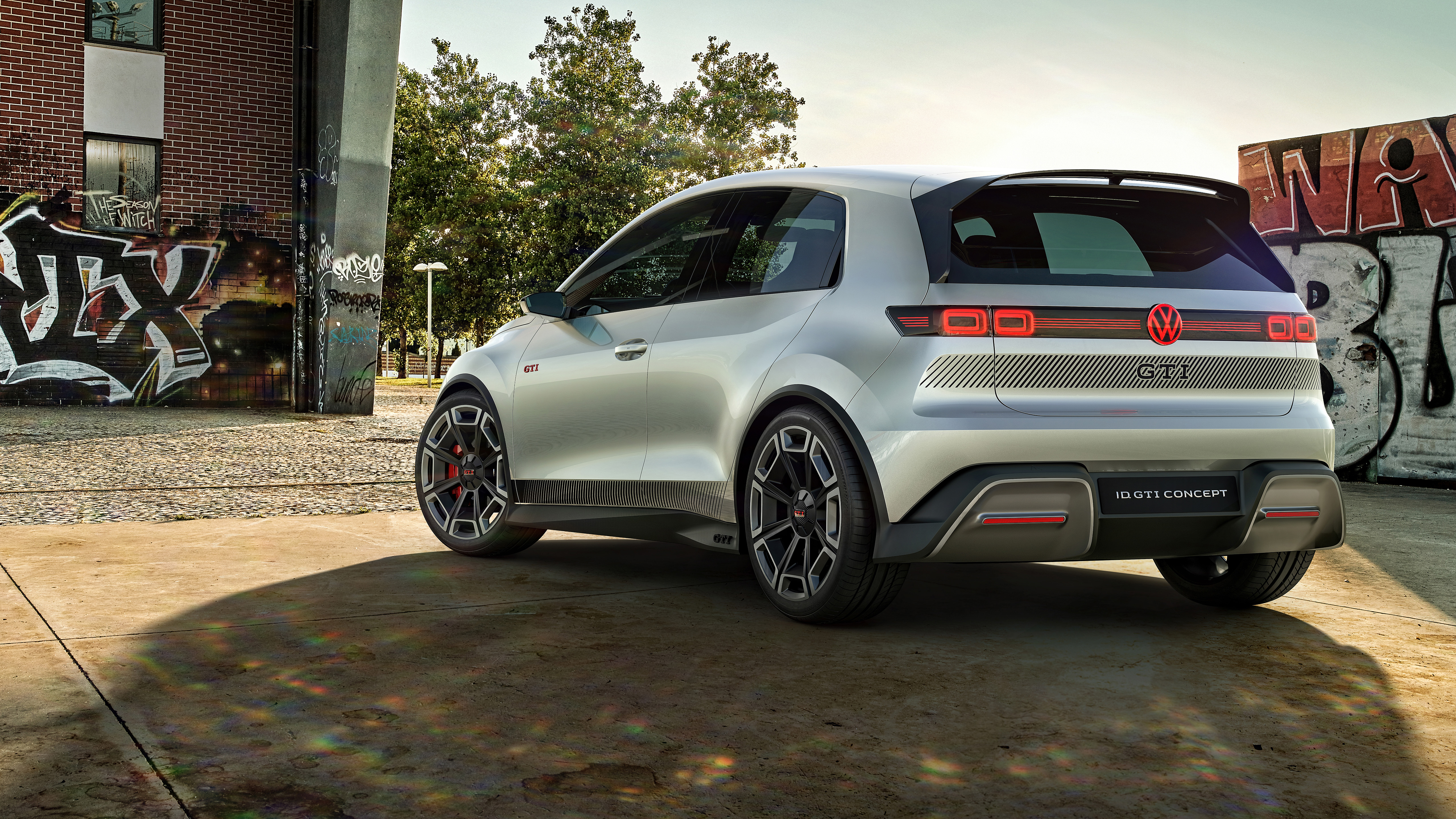 Volkswagen ID. GTI Concept 2023 Outdoor 4K Wallpaper Car Wallpaper