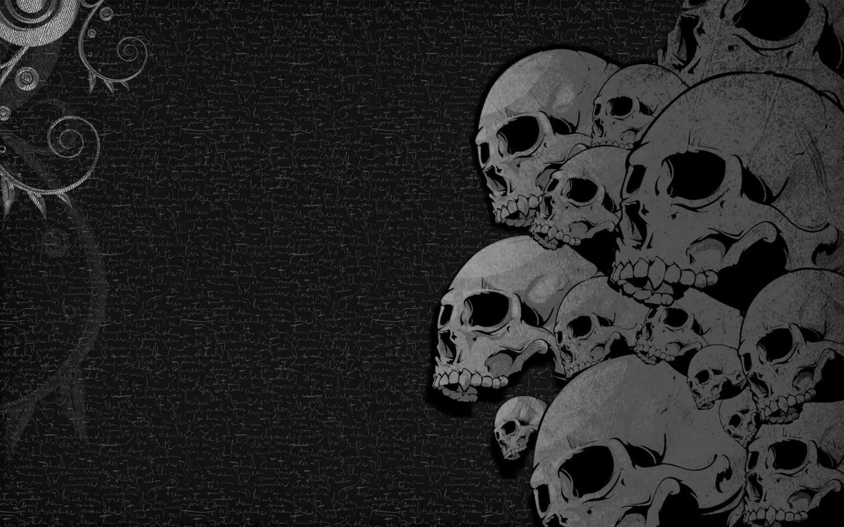 Skulls Background s