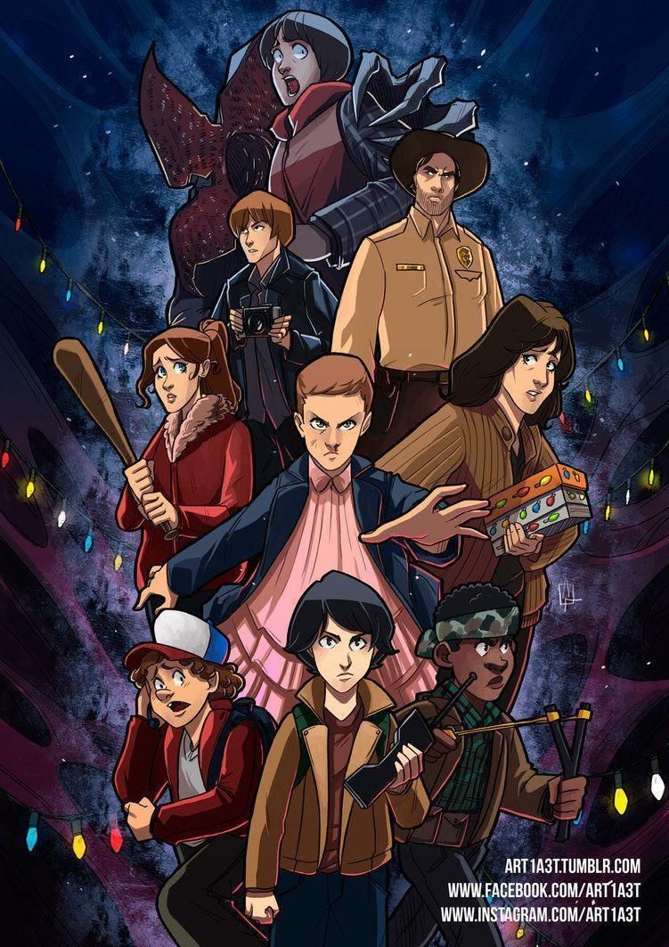 Stranger Things Wallpaper. Stranger things art, Stranger things poster, Stranger things fanart