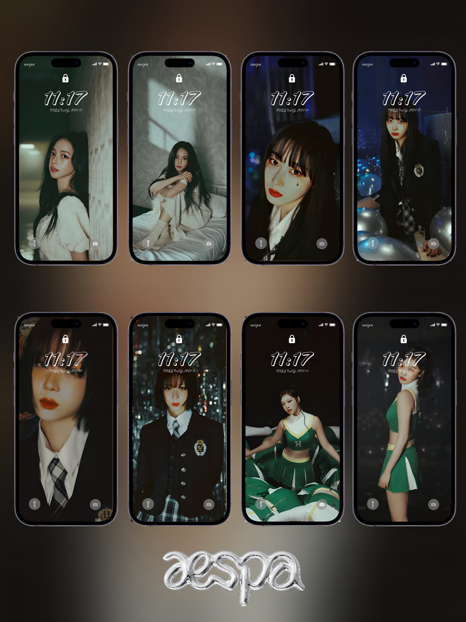 aespa Wallpaper 'I'm Unhappy' Track Video Extended Wallpaper (UHD) #aespa #에스파 #KARINA #GISELLE #WINTER #NINGNING