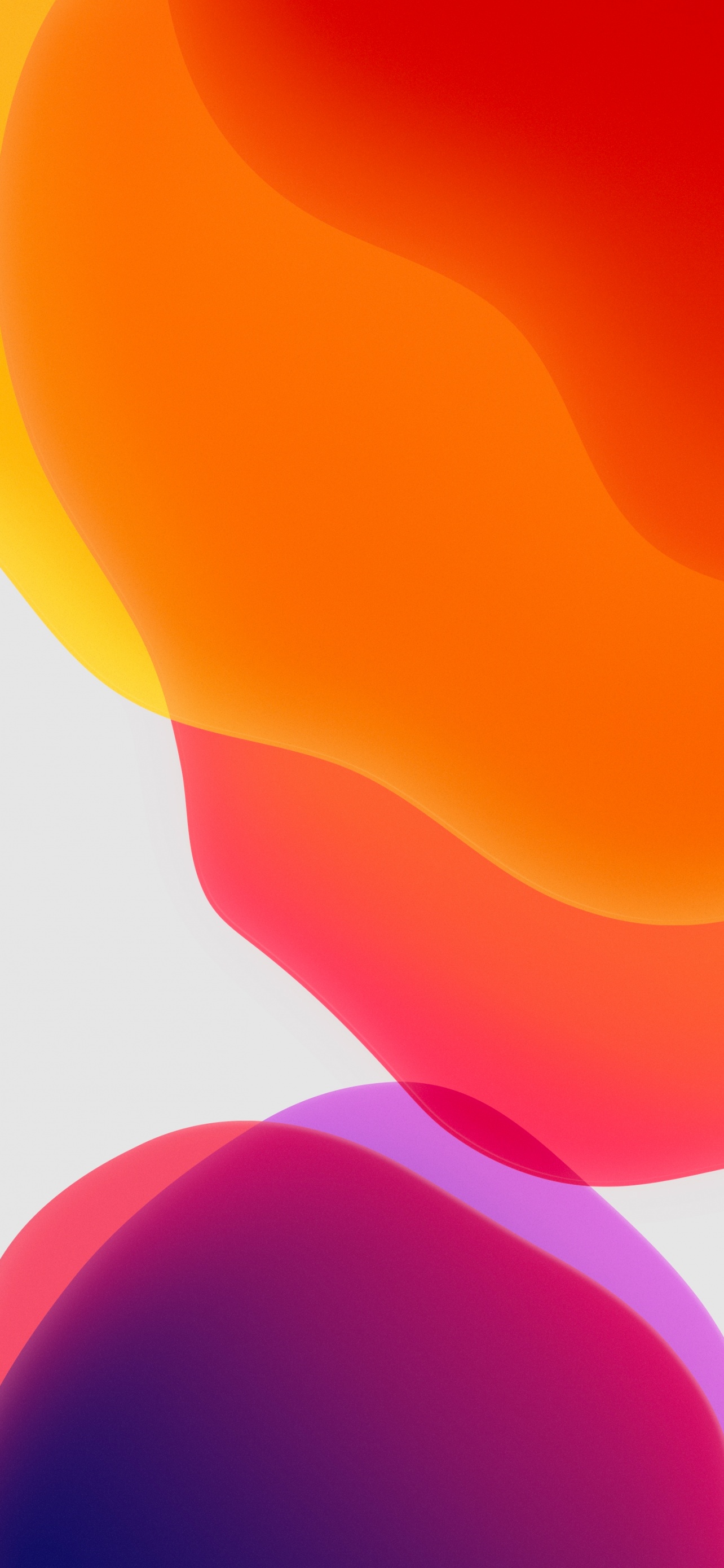 iPadOS Wallpaper 4K, Stock, Orange
