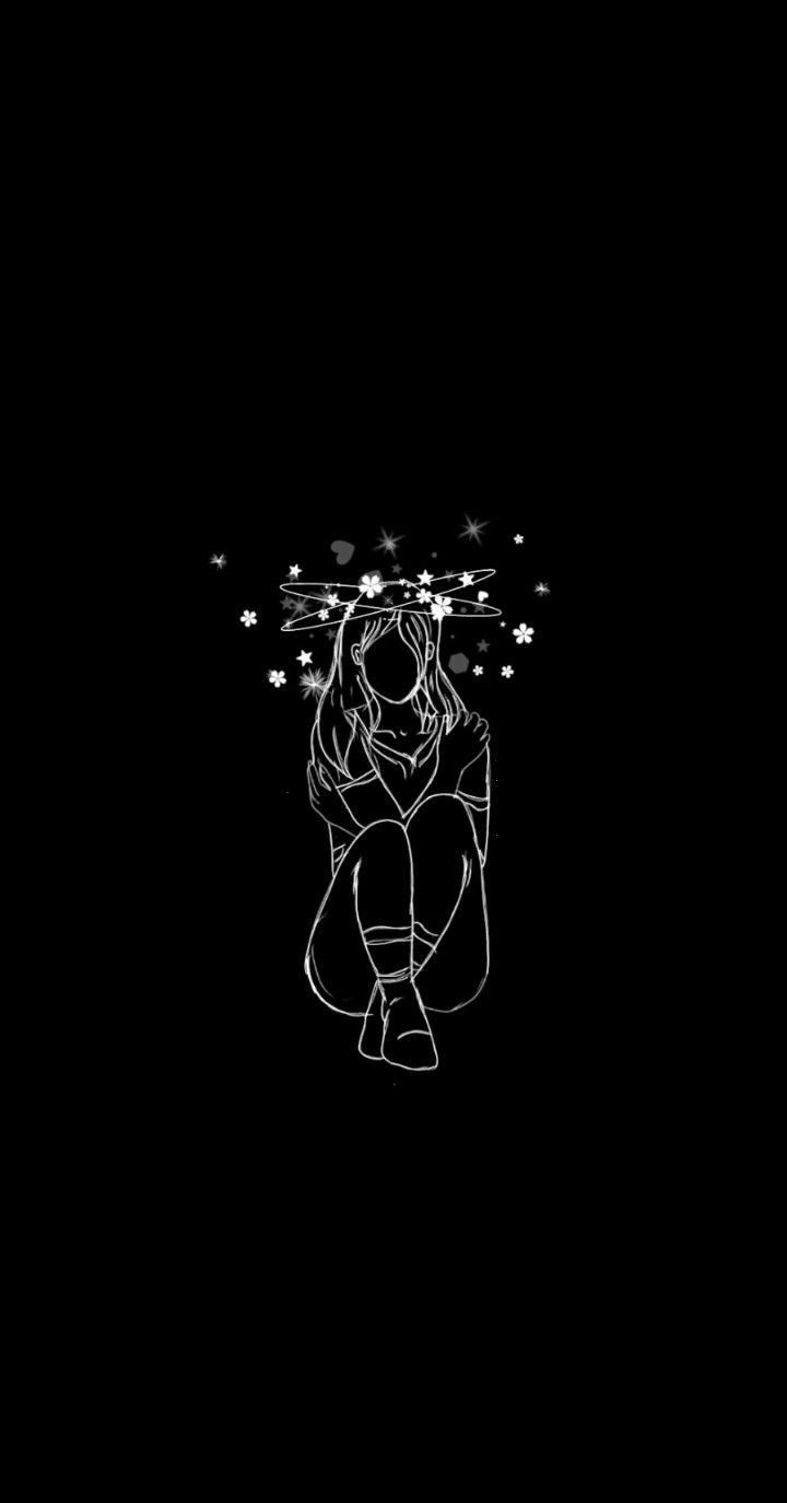 Minimalist Art. Dark black wallpaper, Black wallpaper iphone, Black wallpaper