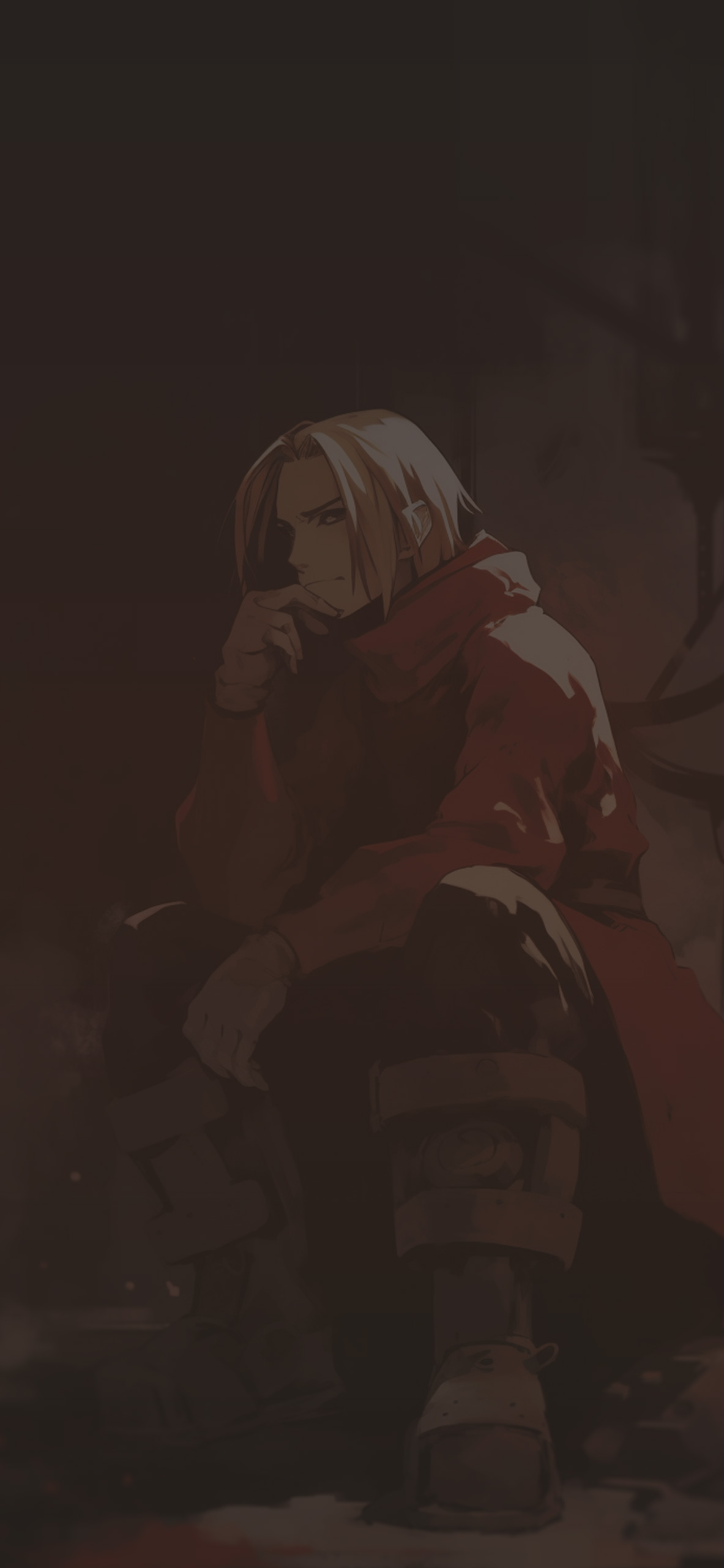 Fullmetal Alchemist Edward Dark Wallpaper Wallpaper 4k