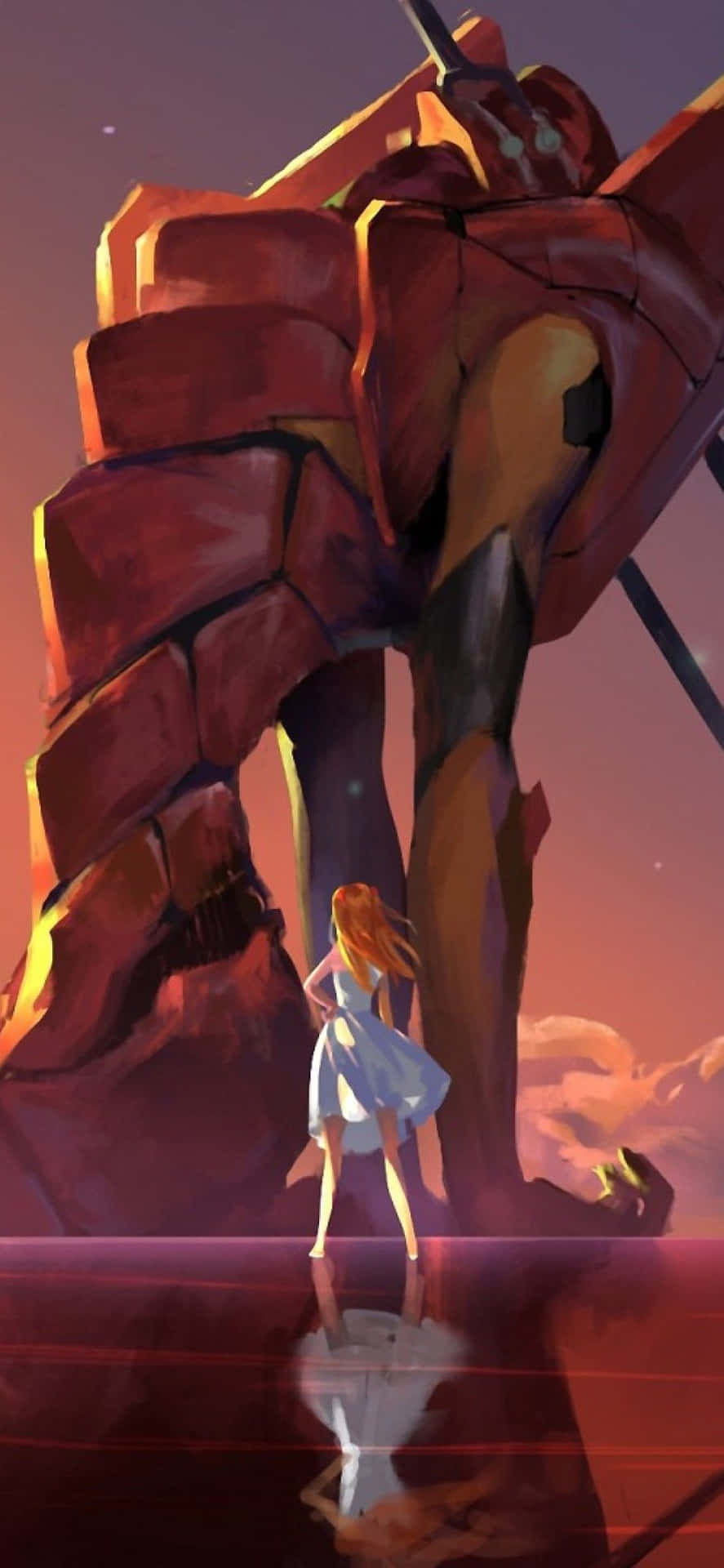 Download Asuka Langley Soryu Neon Genesis Evangelion iPhone Wallpaper