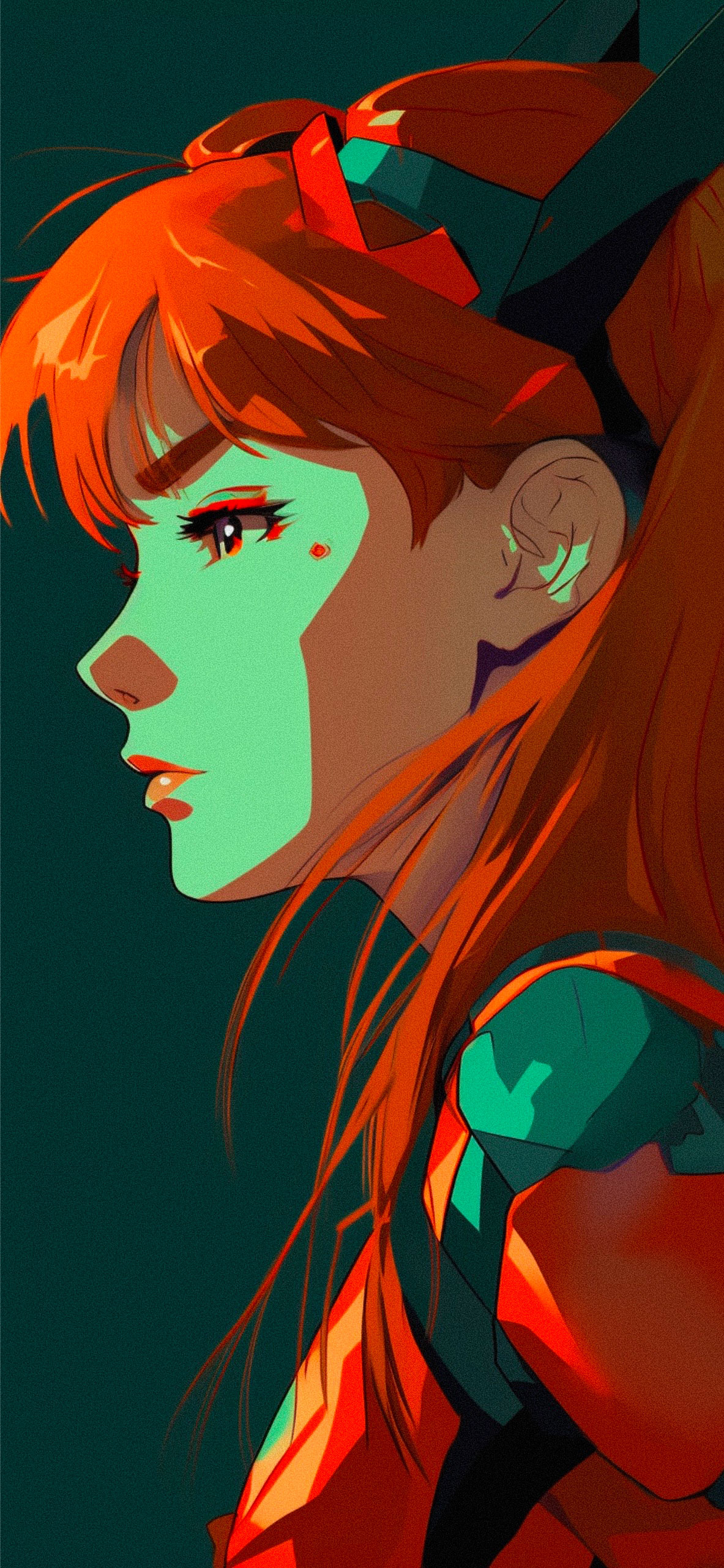 Evangelion Asuka Langley Anime Stunning Wallpaper