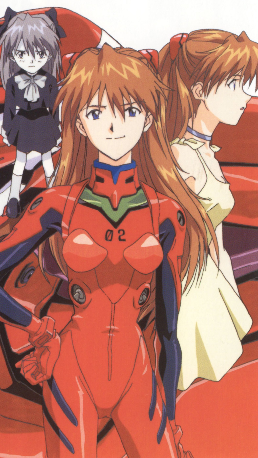 Neon Genesis Evangelion Asuka Langley Soryu.HTC One wallpaper 1080×1920