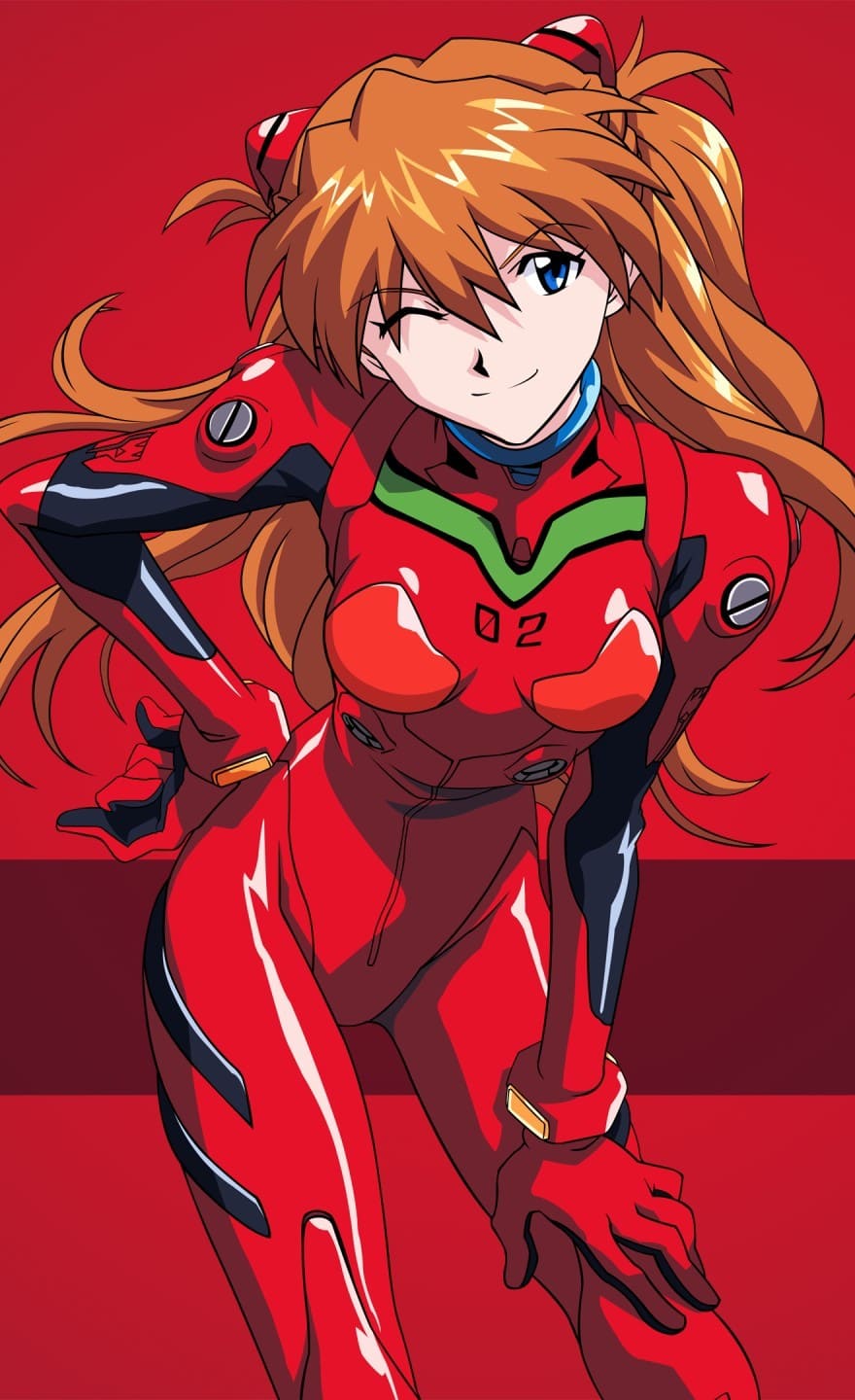 Asuka Langley Phone Wallpaper HD Wallpaper